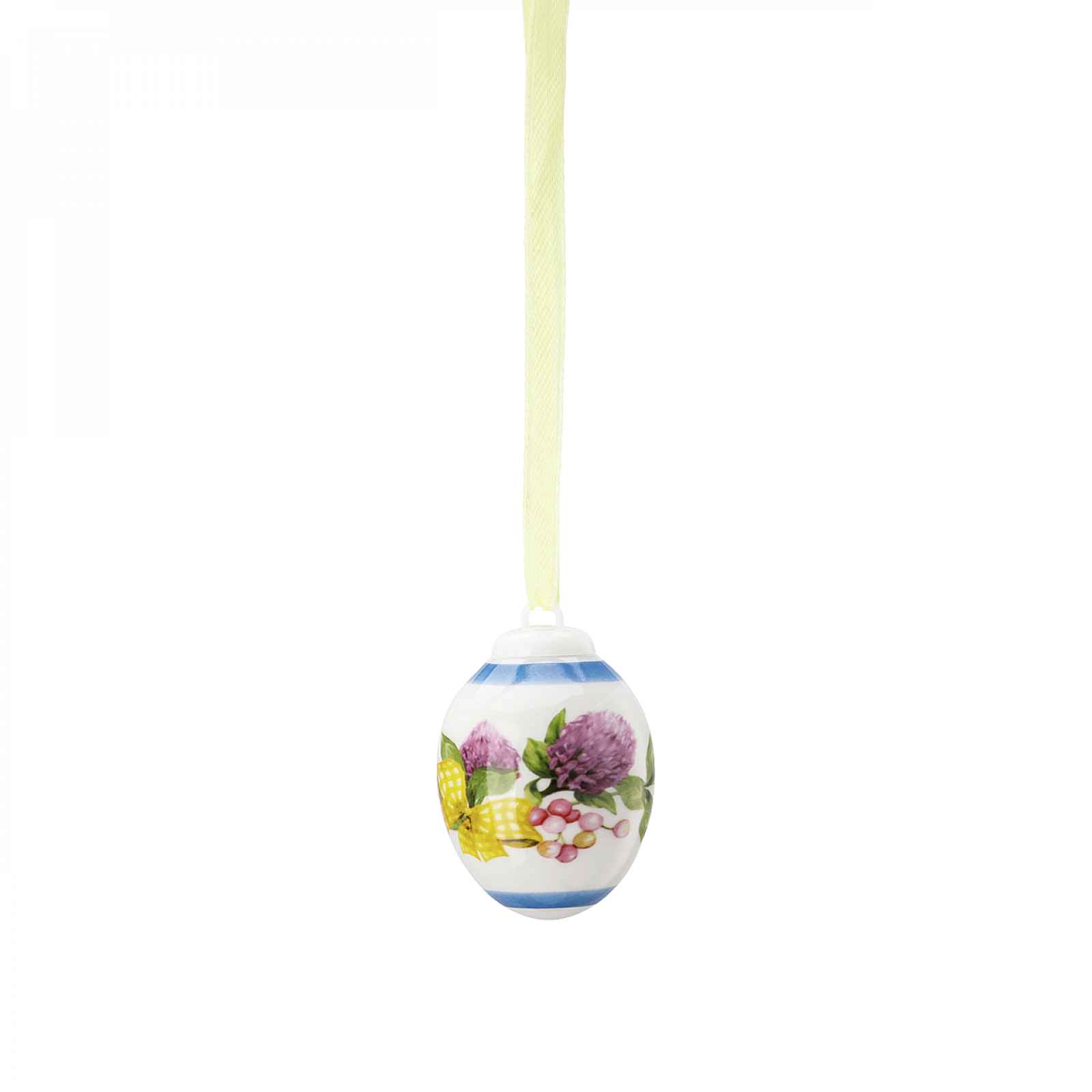 Rosenthal Velikonoční porcelánová závěsná dekorace mini vajíčko "Jetel", Ø 3,4 cm 02254-723588-27956