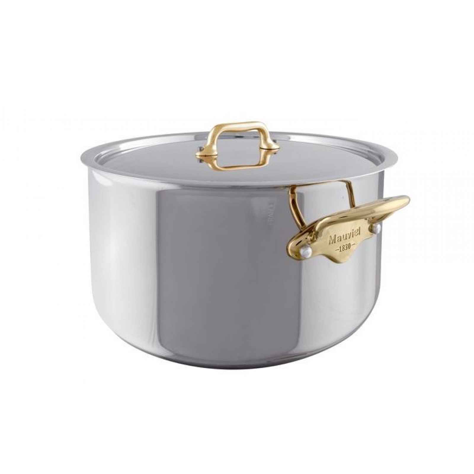 Mauviel M´Cook b kastrol s nerezovou poklicí, 24 cm
