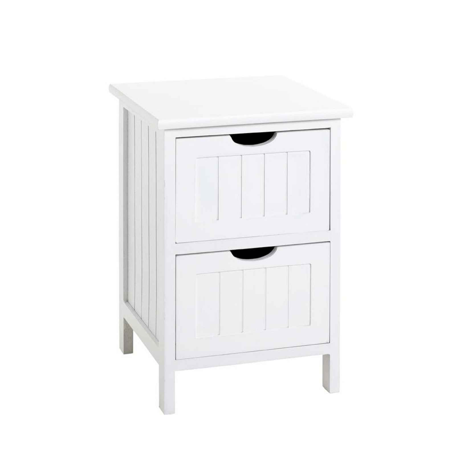 Malá Biela Komoda Malmö Š:30cm