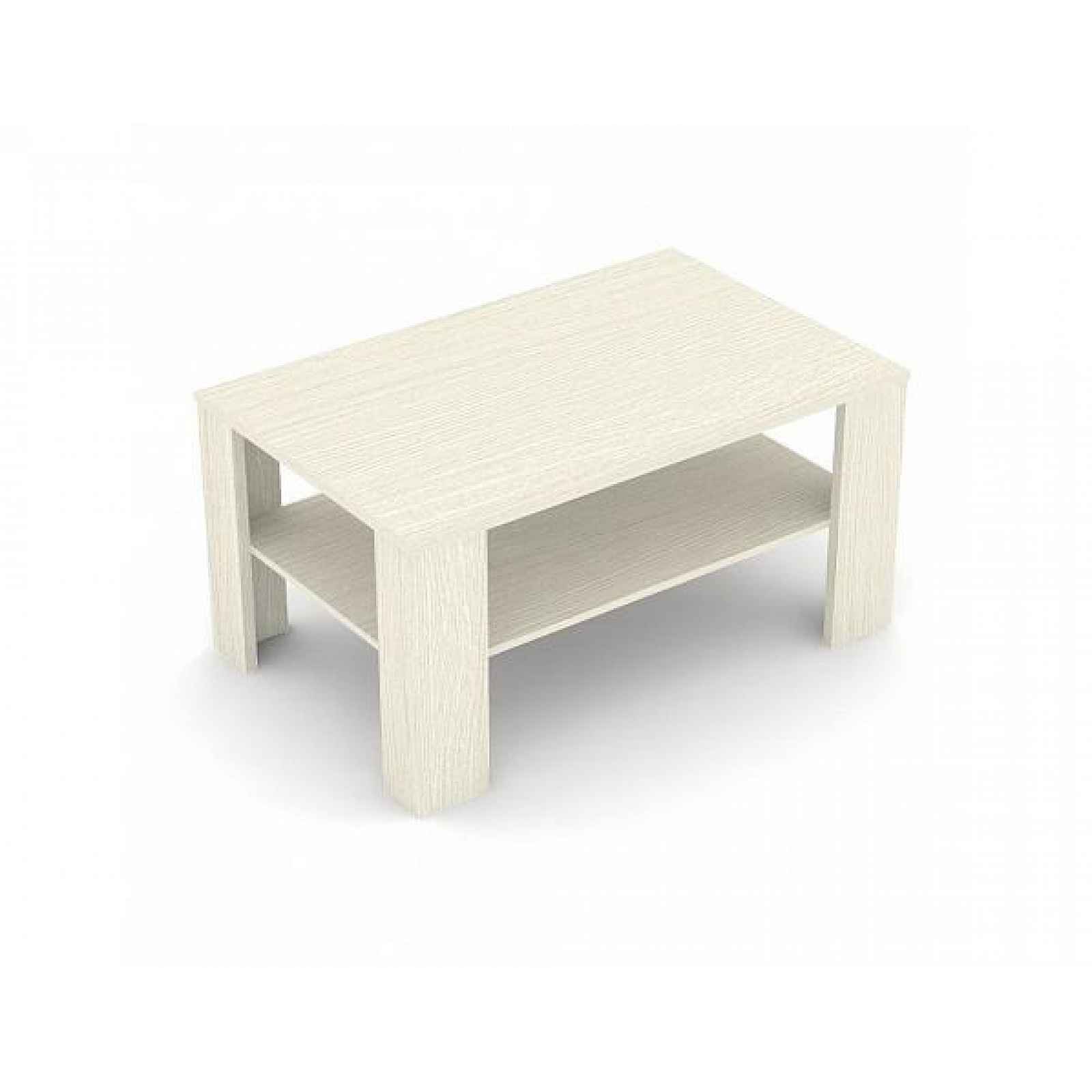 Konferenční stolek Rea 3V navarra bílý