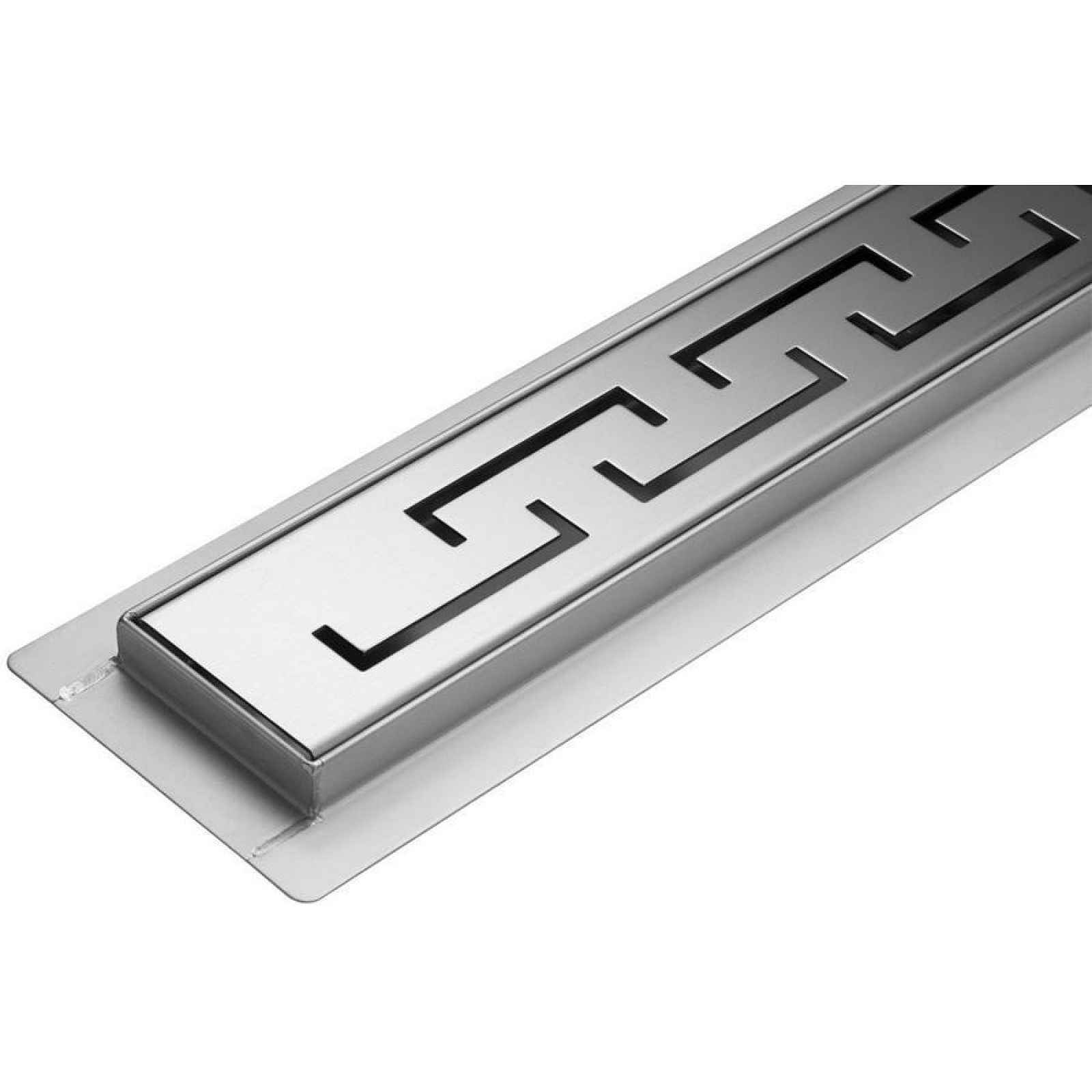 Eco produkty Odtokový sprchový kanálek nerez - vzor Aztek 60 cm (Aztec60)