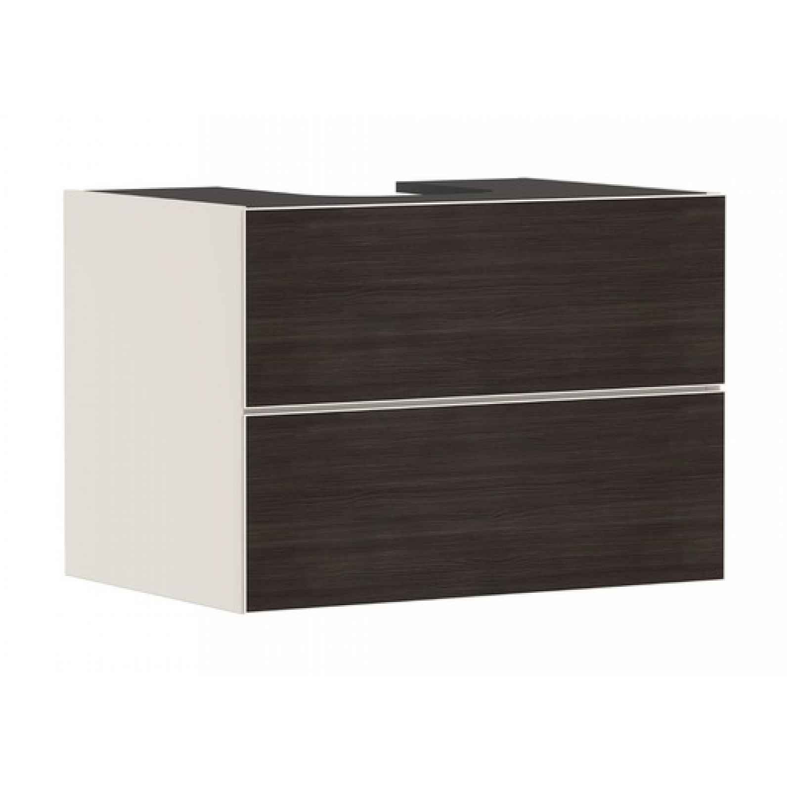 Skříňka pod umyvadlo pod desku Hansgrohe Xevolos E 78x55,5x55 cm písková matná béžová mat 54188730