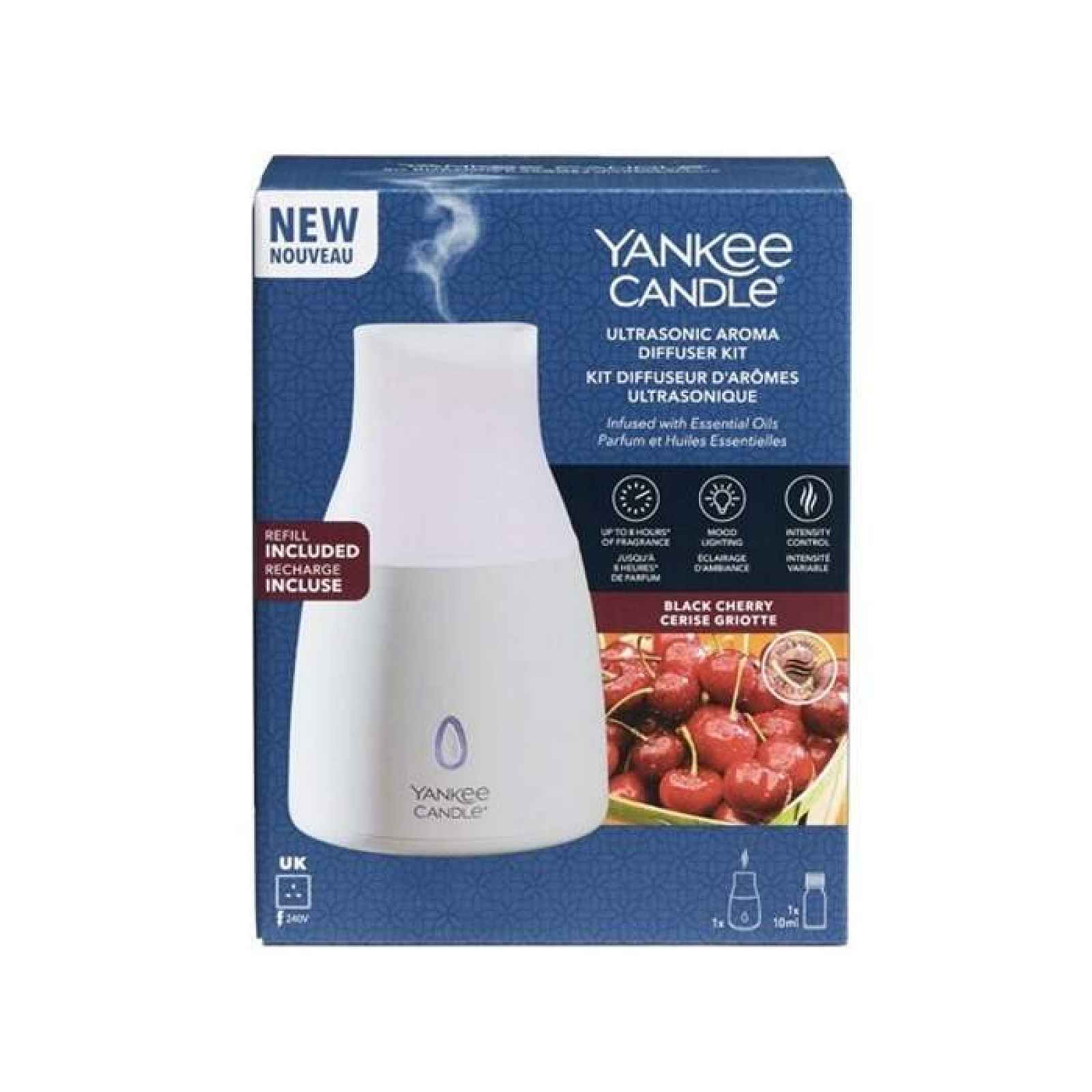 Difuzér YANKEE CANDLE ULTRASONIC kryt Black Cherry