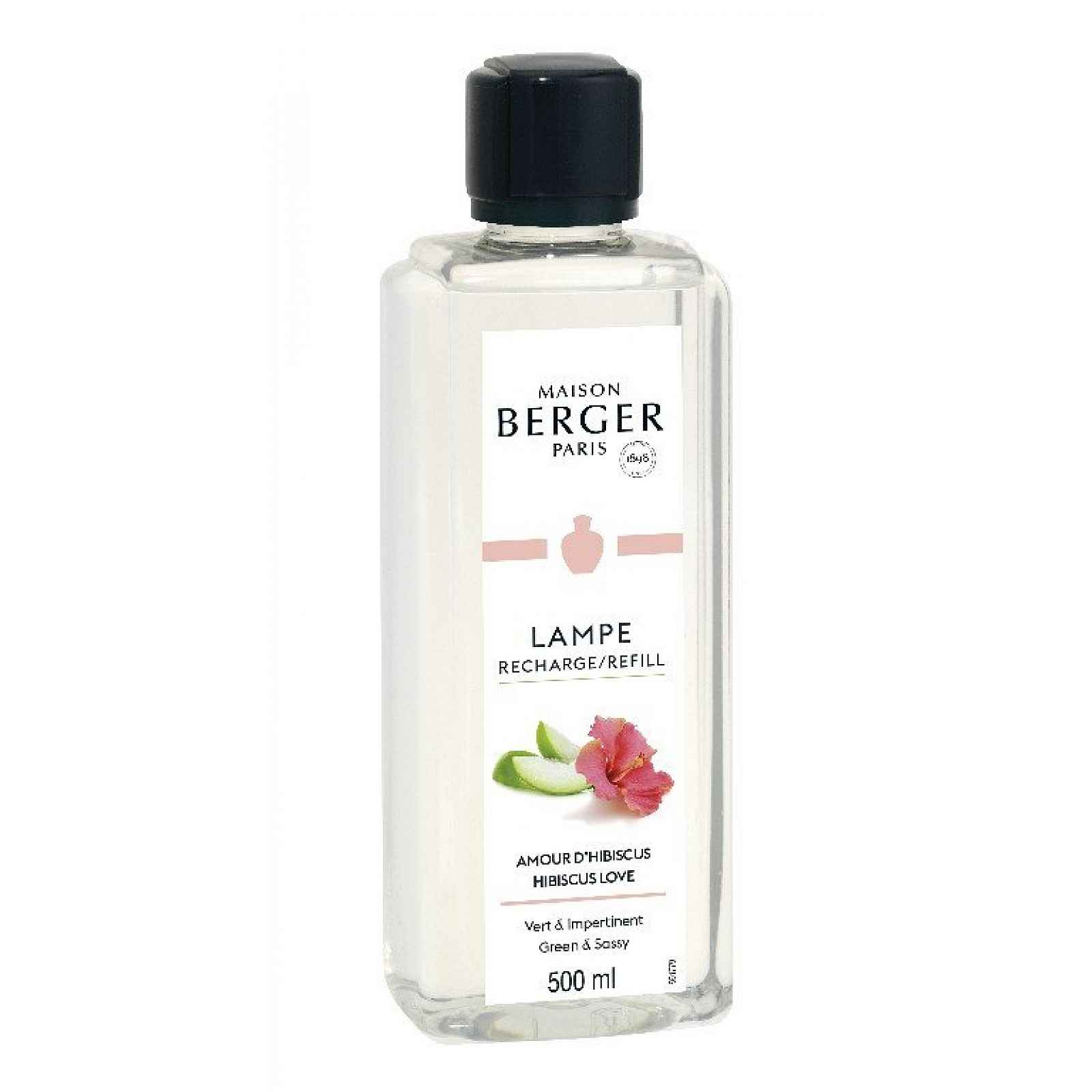 Maison Berger Paris náplň do katalytické lampy Zamilovaný Ibišek, 500 ml
