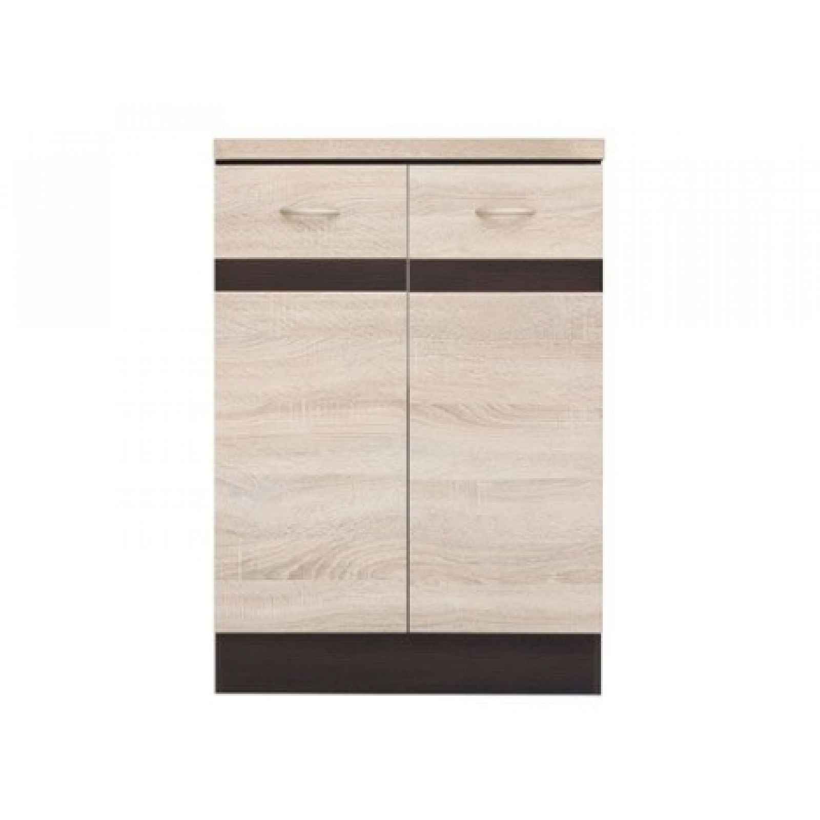JUNONA LINE, skříňka dolní 60 cm, dub sonoma