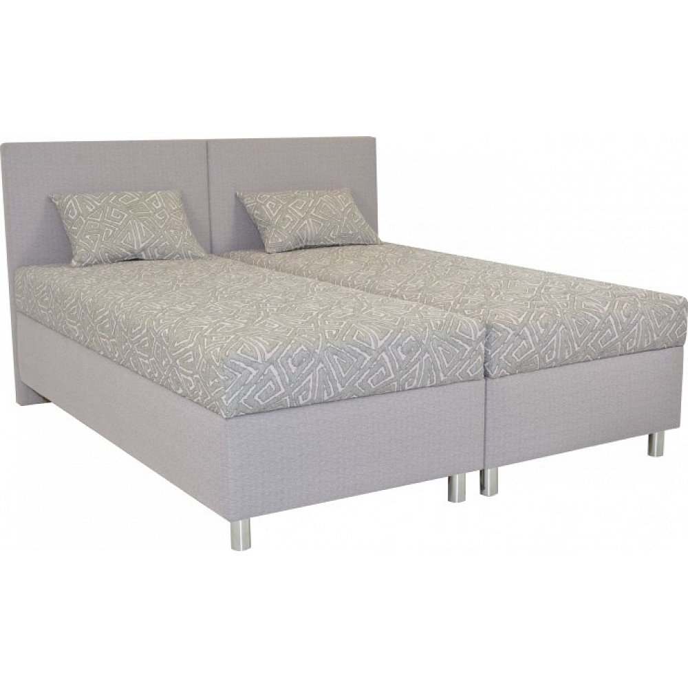 Čalouněná postel Colorado 180x200, růžová, vč. matrace a úp