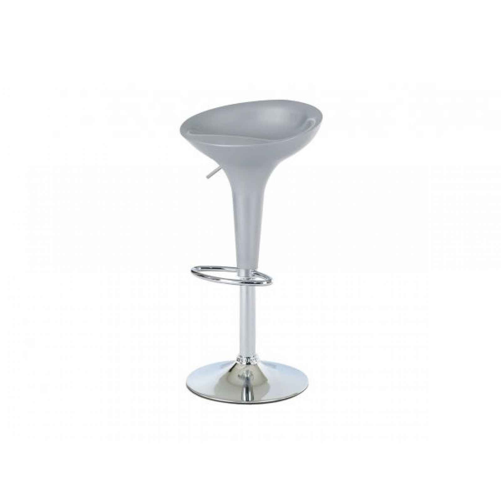 Barová židle AUB-9002 Autronic Stříbrná