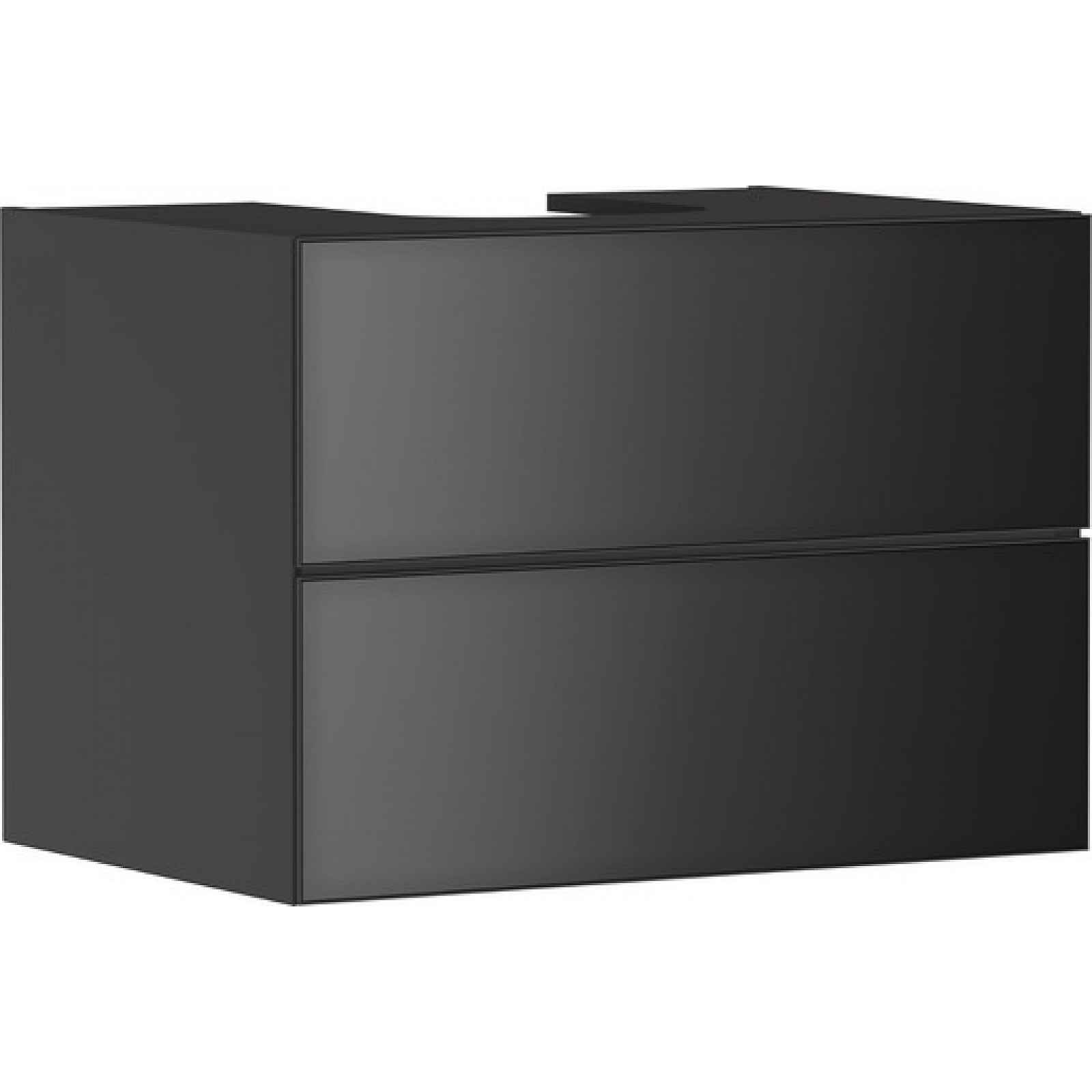 Skříňka pod umyvadlo pod desku Hansgrohe Xevolos E 78x55,5x55 cm břidlicová matná šedá mat 54189770
