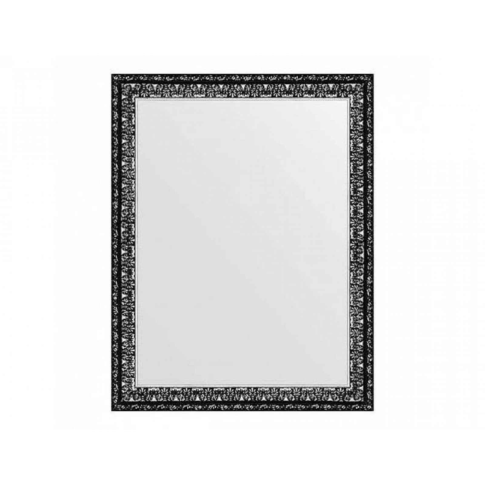Zrcadlo černé stříbro BY 0773 60x60 cm