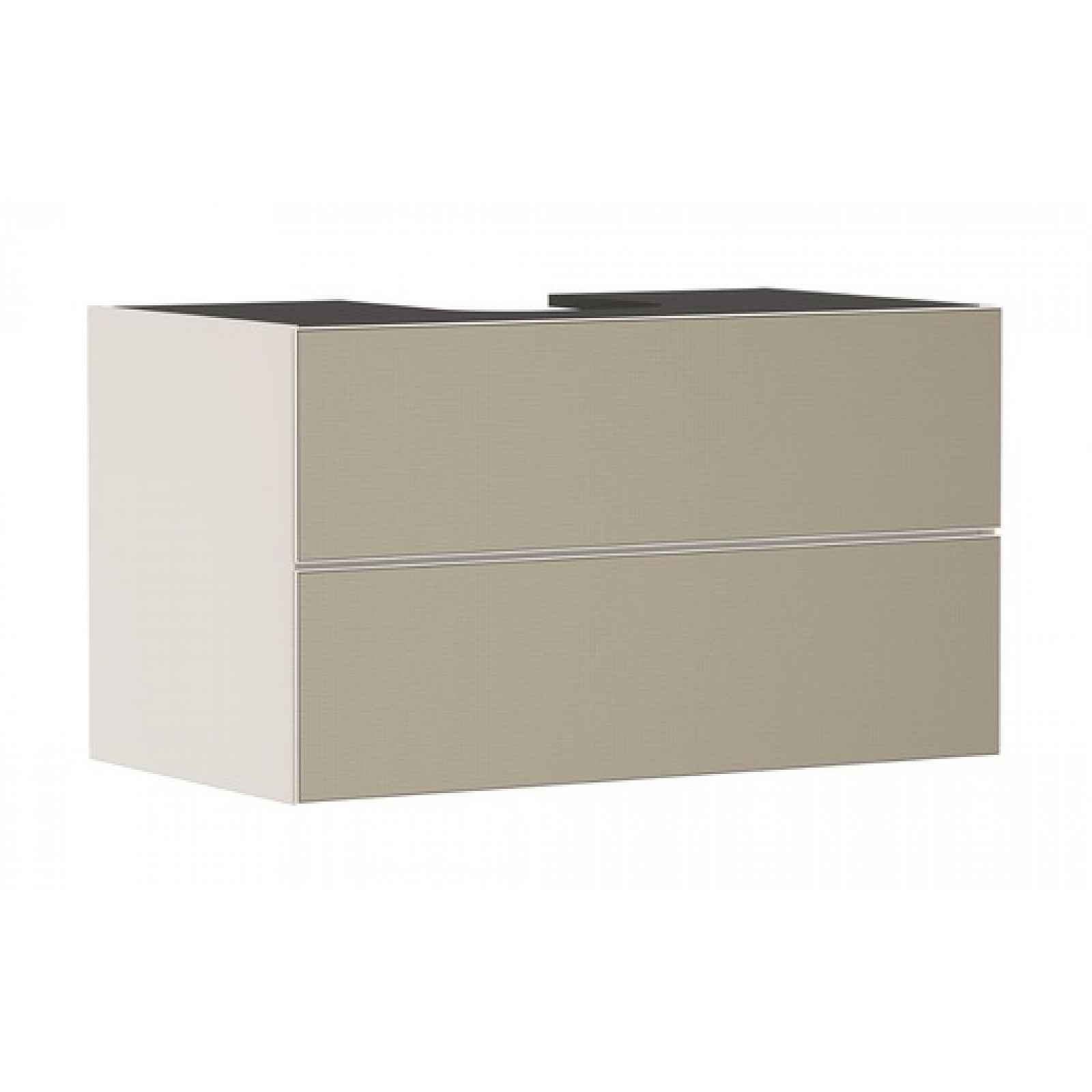 Skříňka pod umyvadlo pod desku Hansgrohe Xevolos E 98x55,5x55 cm písková matná béžová mat 54191390