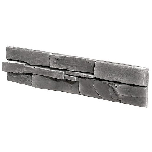 Obklad Stones Bedrock graphite 11,7x55 cm BEDROCKGF