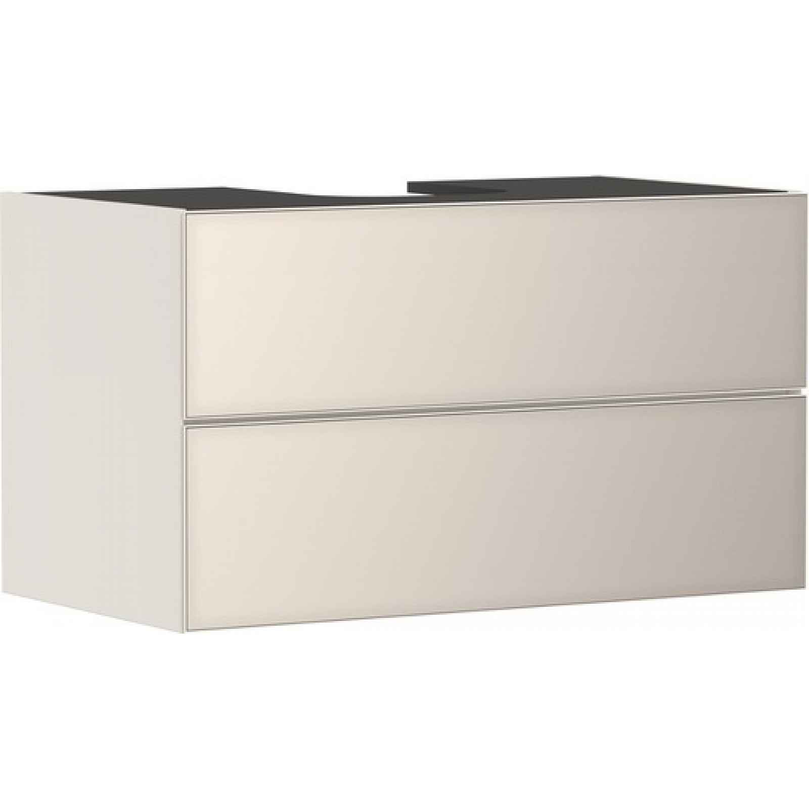 Skříňka pod umyvadlo pod desku Hansgrohe Xevolos E 98x55,5x55 cm písková matná béžová mat 54191790