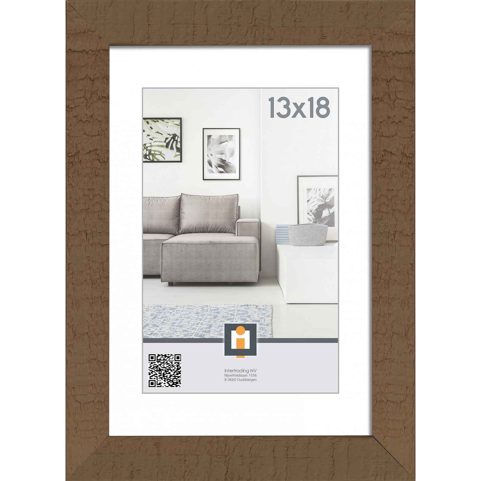 Fotorámeček Sydney 13x18 cm, taupe
