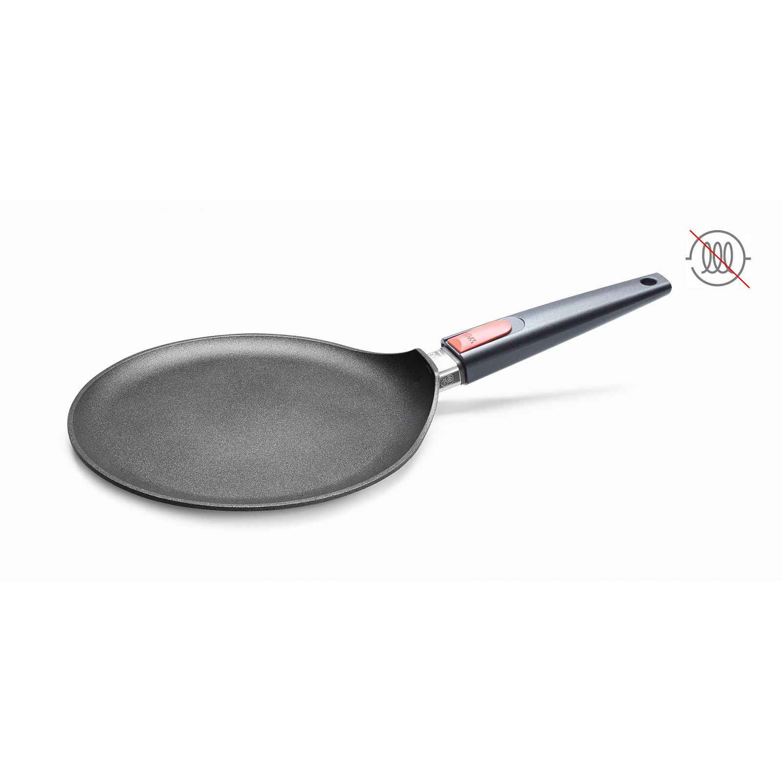 Woll Nowo Titanium palačinková pánev, 26 cm - neindukční s odnímatelnou rukojetí 1226N