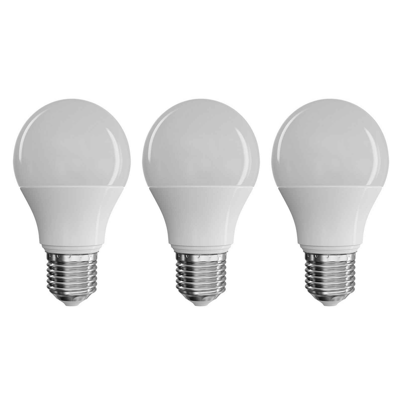 LED žárovka (3 ks) Classic A60, E27, 8,5 W, 806 lm