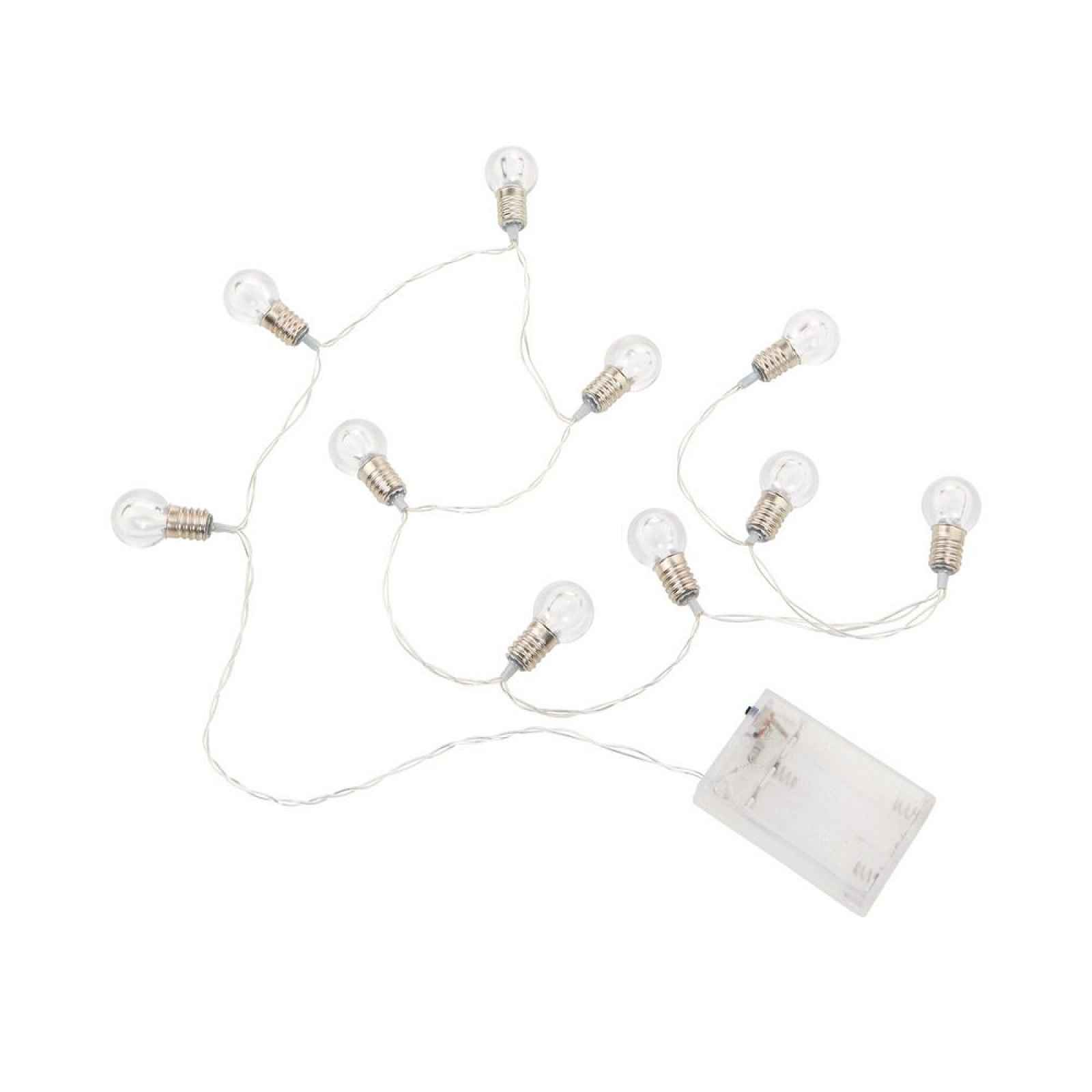 Butlers MINI BULBS LED Světelný řetěz s USB mini žárovky 10 světel