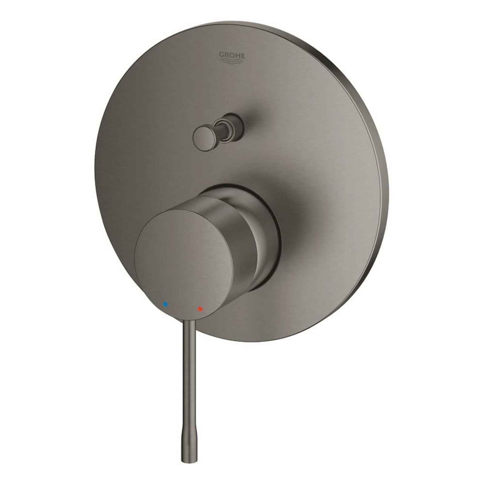 Sprchová baterie Grohe Essence New bez podomítkového tělesa Brushed Hard Graphite 24058AL1