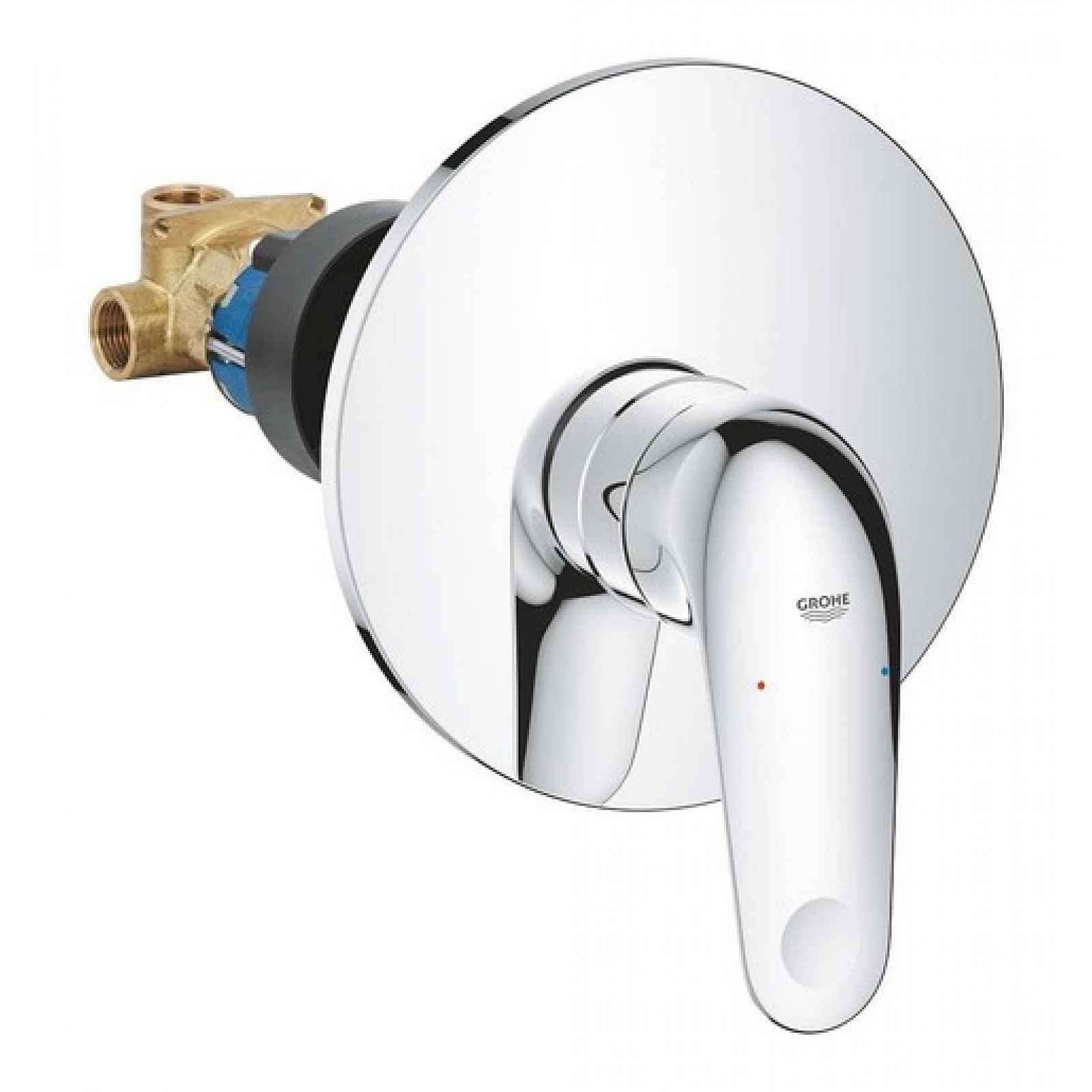 Sprchová baterie Grohe EuroEco včetně podomítkového tělesa chrom 32742001