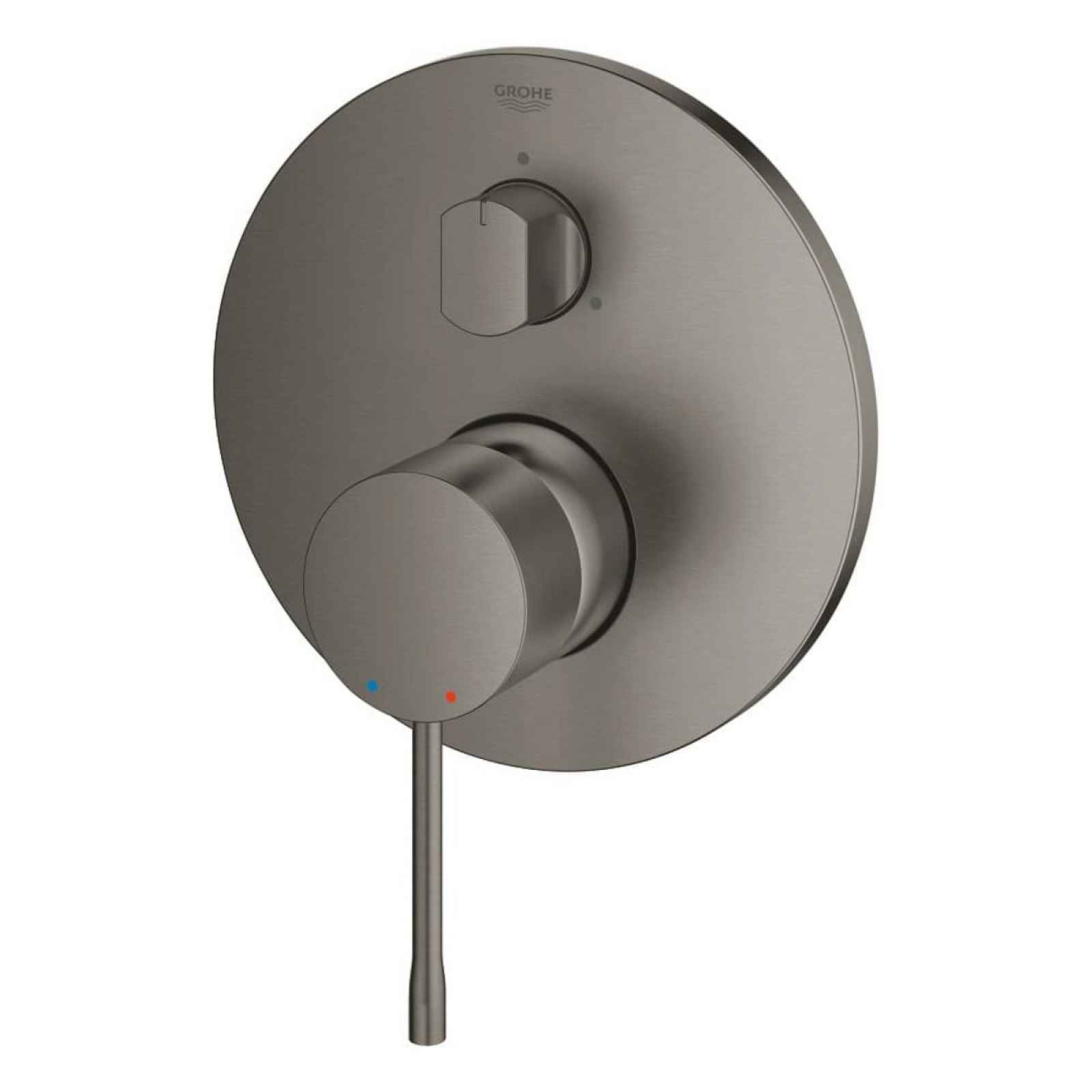 Sprchová baterie Grohe Essence New bez podomítkového tělesa Brushed Hard Graphite 24092AL1