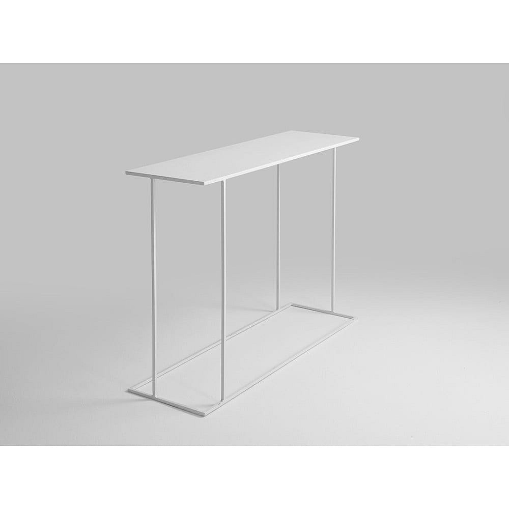 Bílý konzolový stolek Custom Form Walt