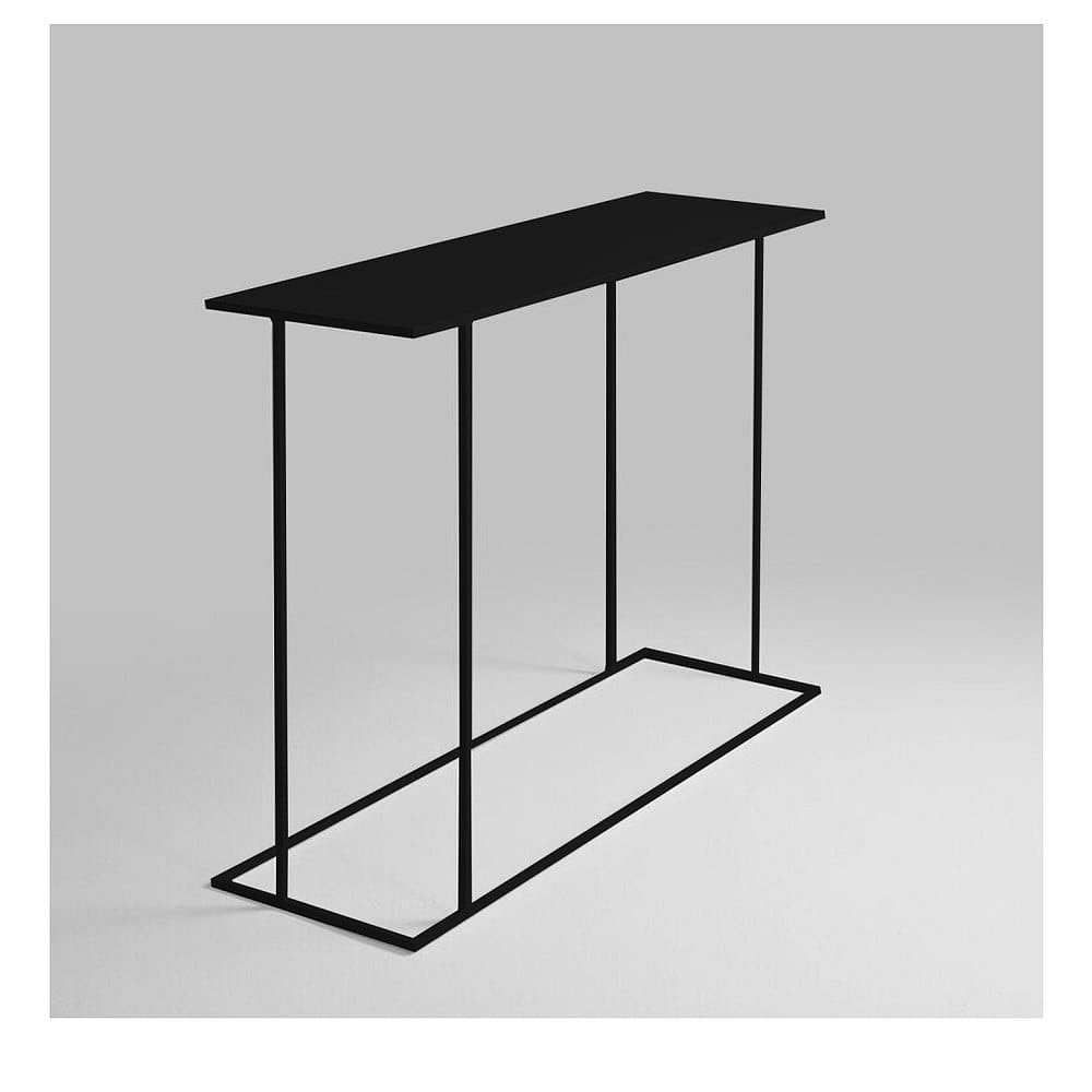 Černý konzolový stolek Custom Form Walt