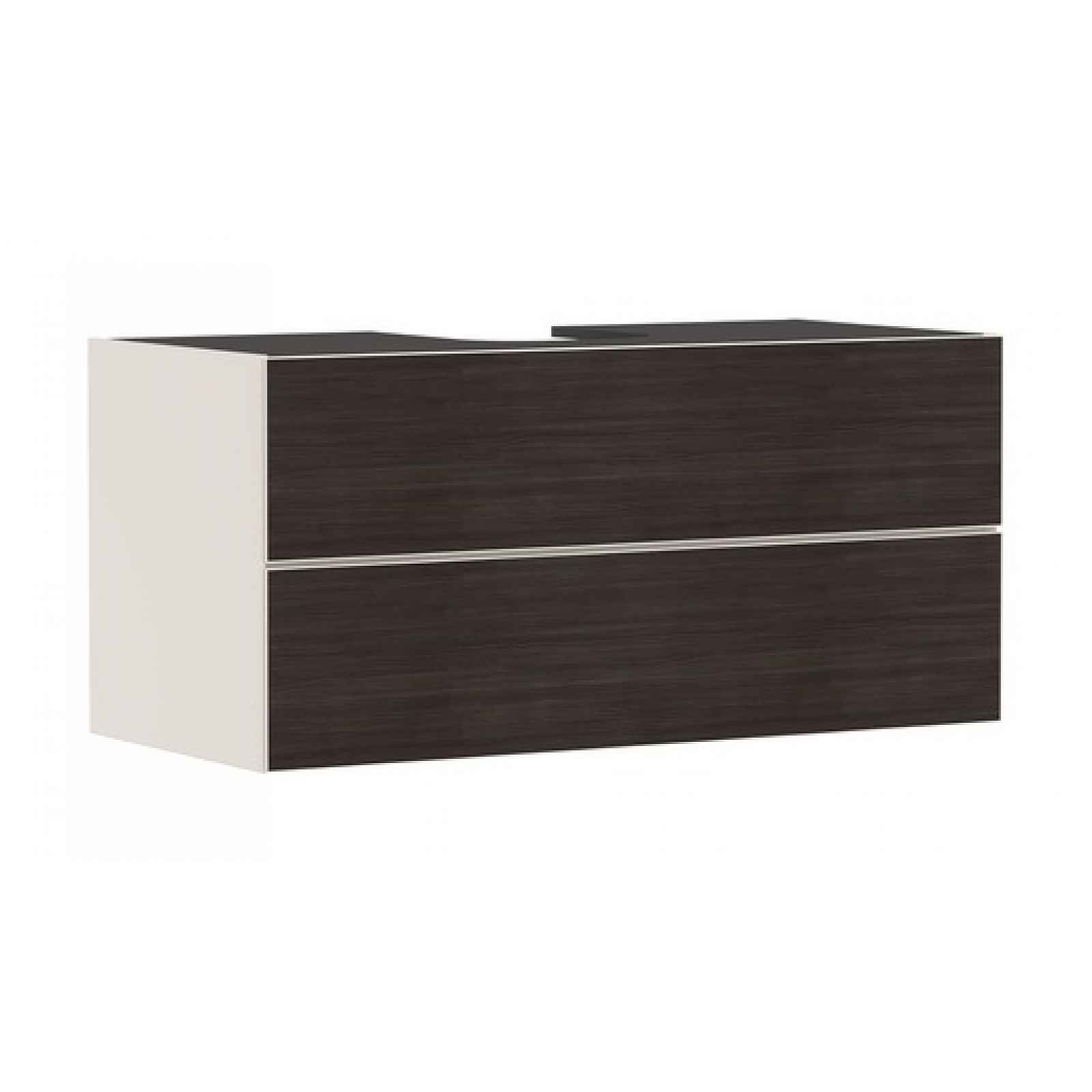 Skříňka pod umyvadlo pod desku Hansgrohe Xevolos E 118x55,5x55 cm písková matná béžová mat 54194730