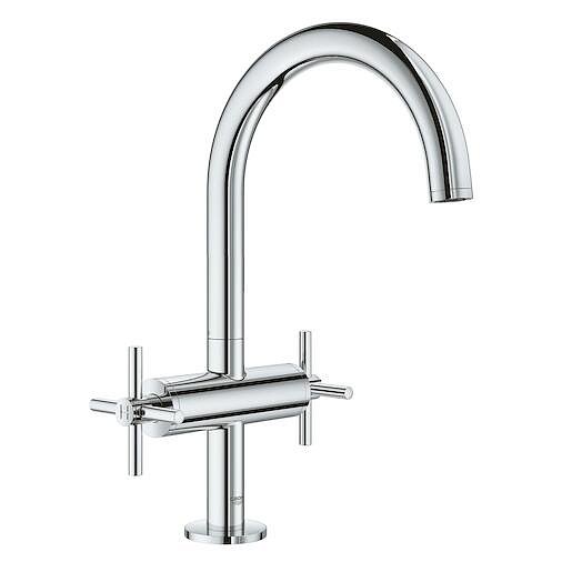Vysoká umyvadlová baterie Grohe Atrio s výpustí chrom 21019003