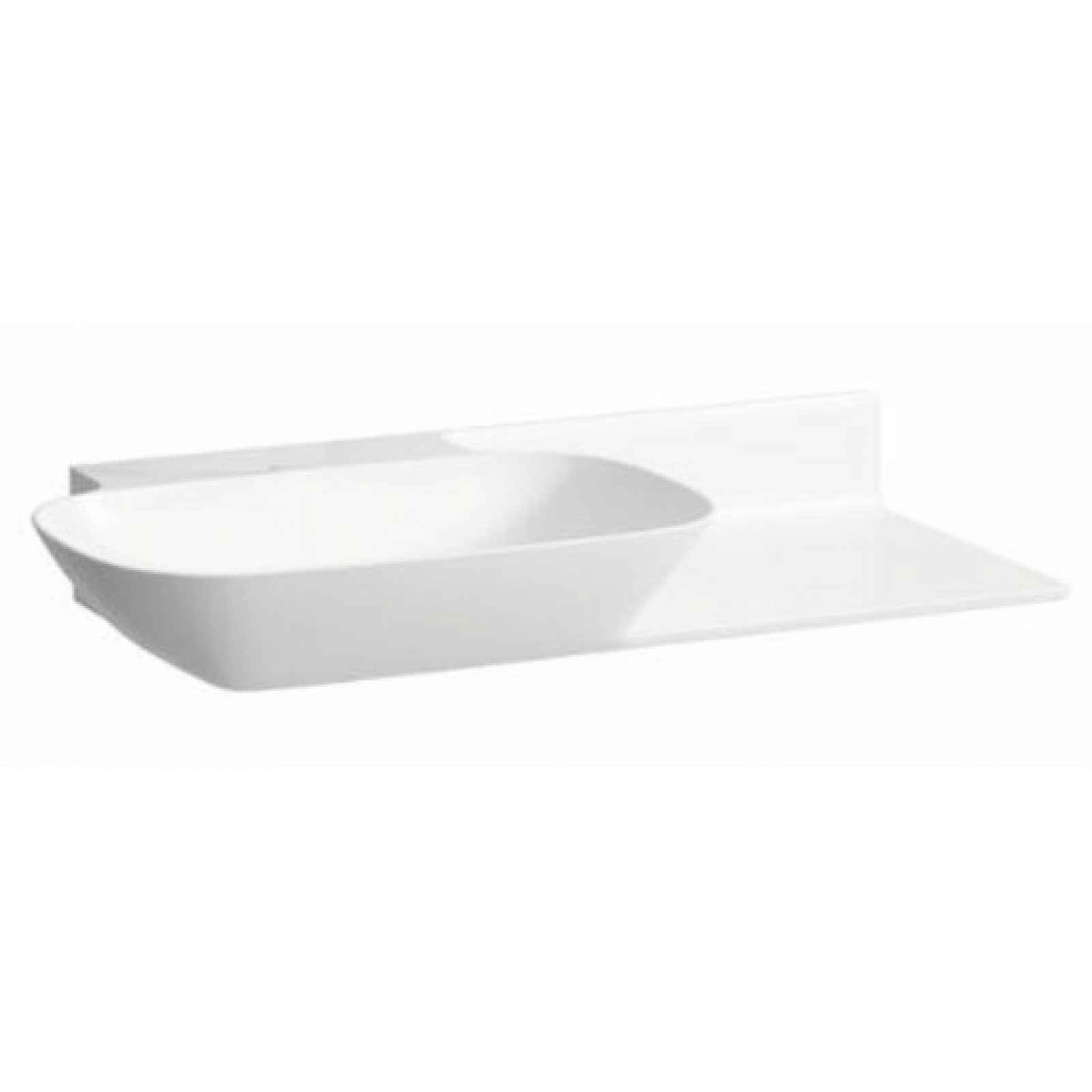 Umyvadlo Laufen Ino 90x45 cm bez otvoru pro baterii, bez přepadu H8133020001121