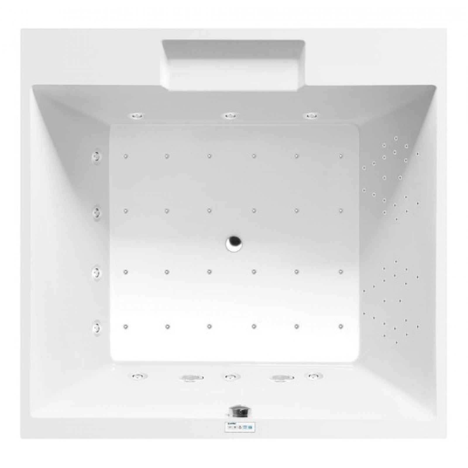 Masážní vana Polysan Came 175x175 cm Highline Hydro-Air akrylát levá i pravá 23611.6010