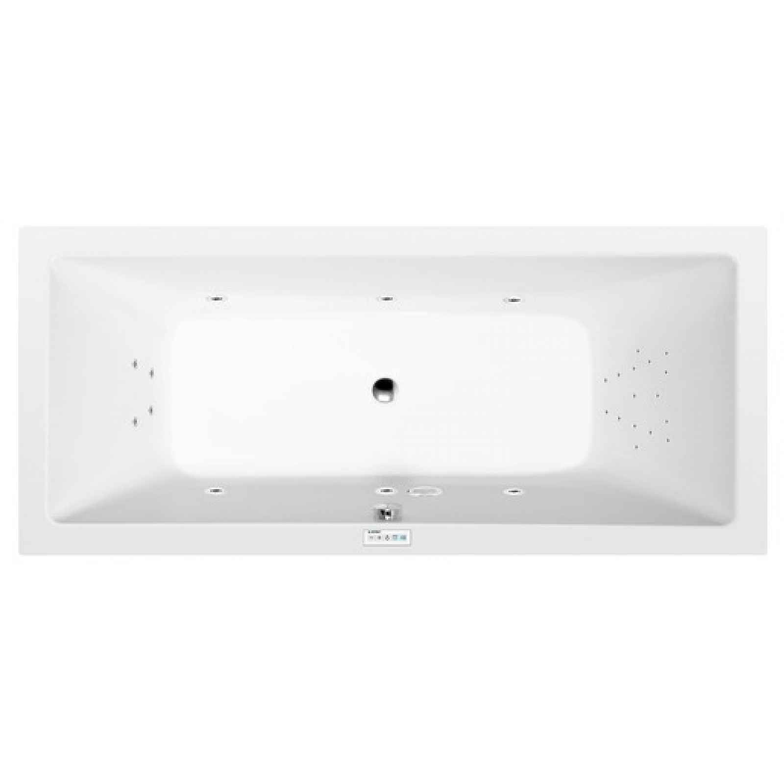Masážní vana Polysan Krysta 180x70 cm Highline Hydro akrylát levá i pravá 72906.5010