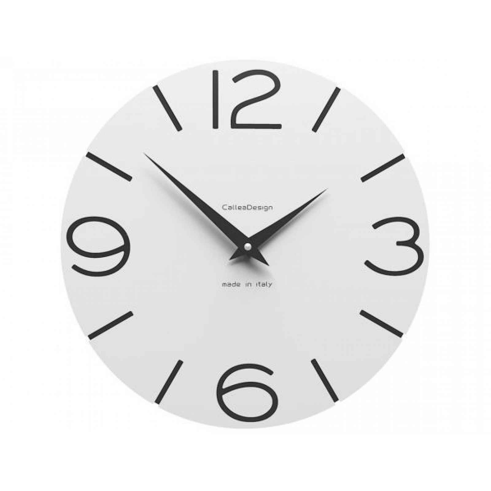 Designové hodiny 10-005-1 CalleaDesign Smile 30cm