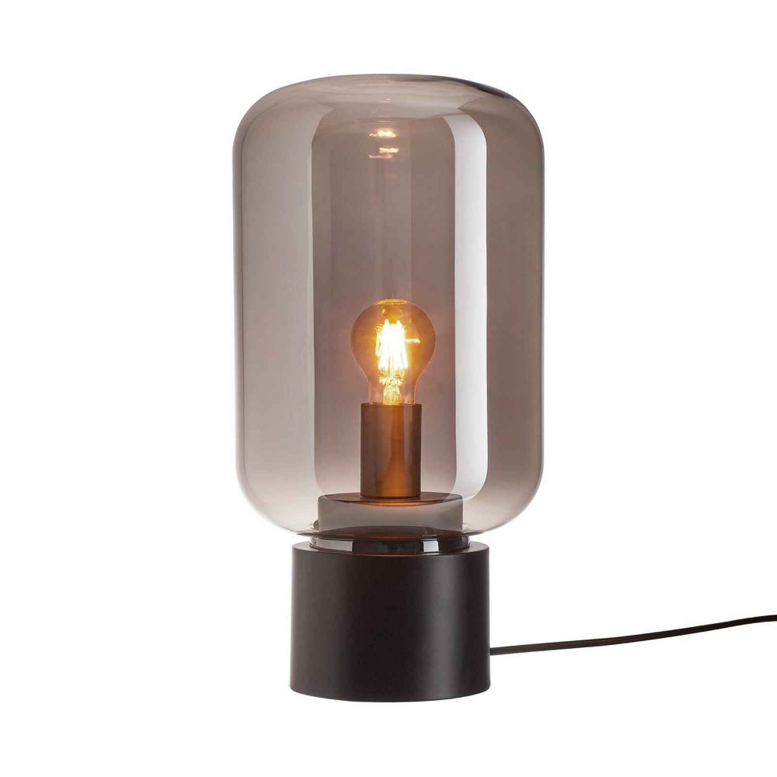 Butlers RUNA Stolní lampa 22 cm - černá