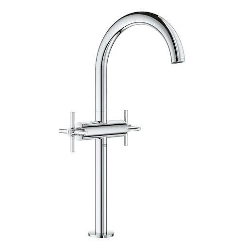 Vysoká umyvadlová baterie Grohe Atrio s výpustí chrom 21044003