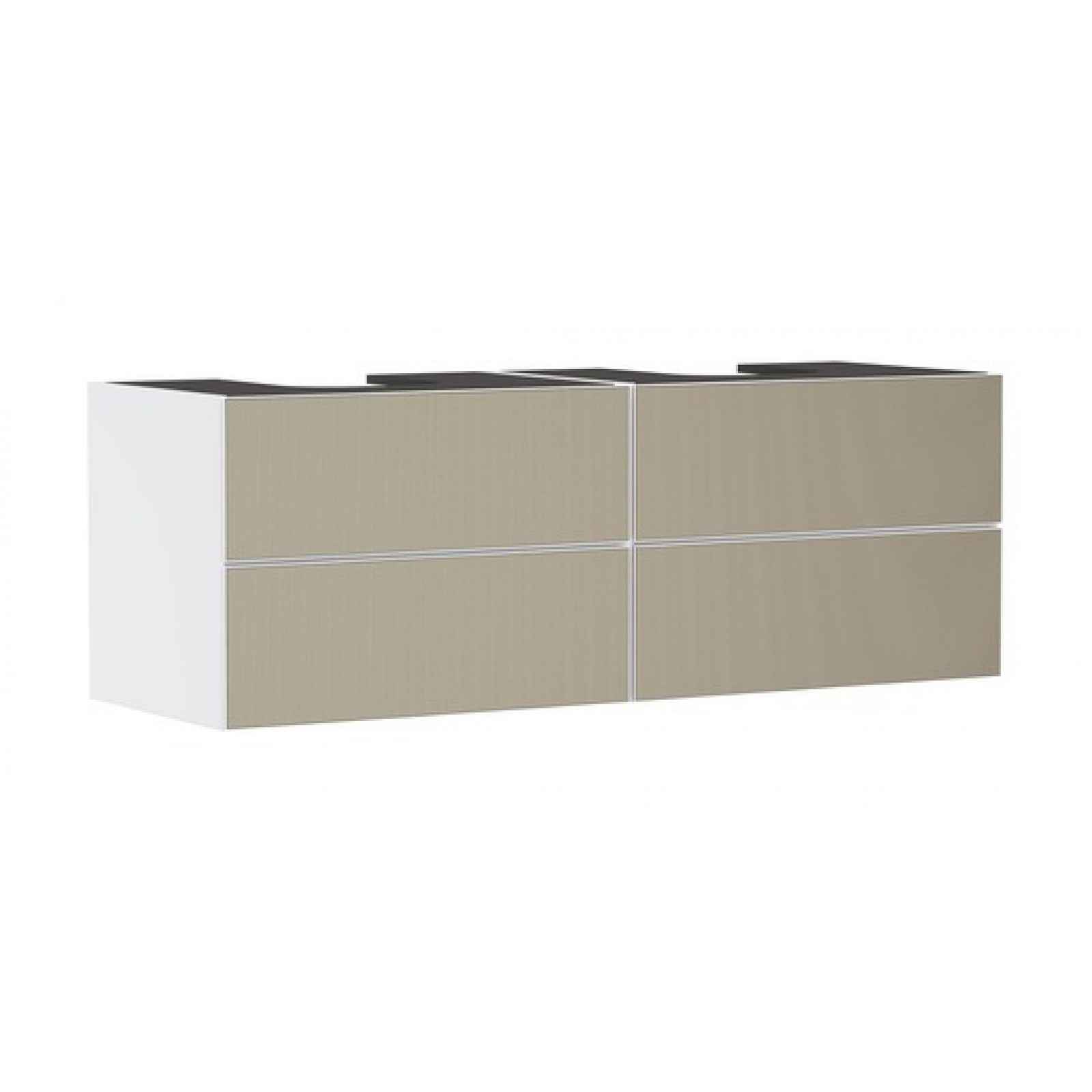 Skříňka pod umyvadlo pod desku Hansgrohe Xevolos E 157x55,5x55 cm bílá matná 54199390
