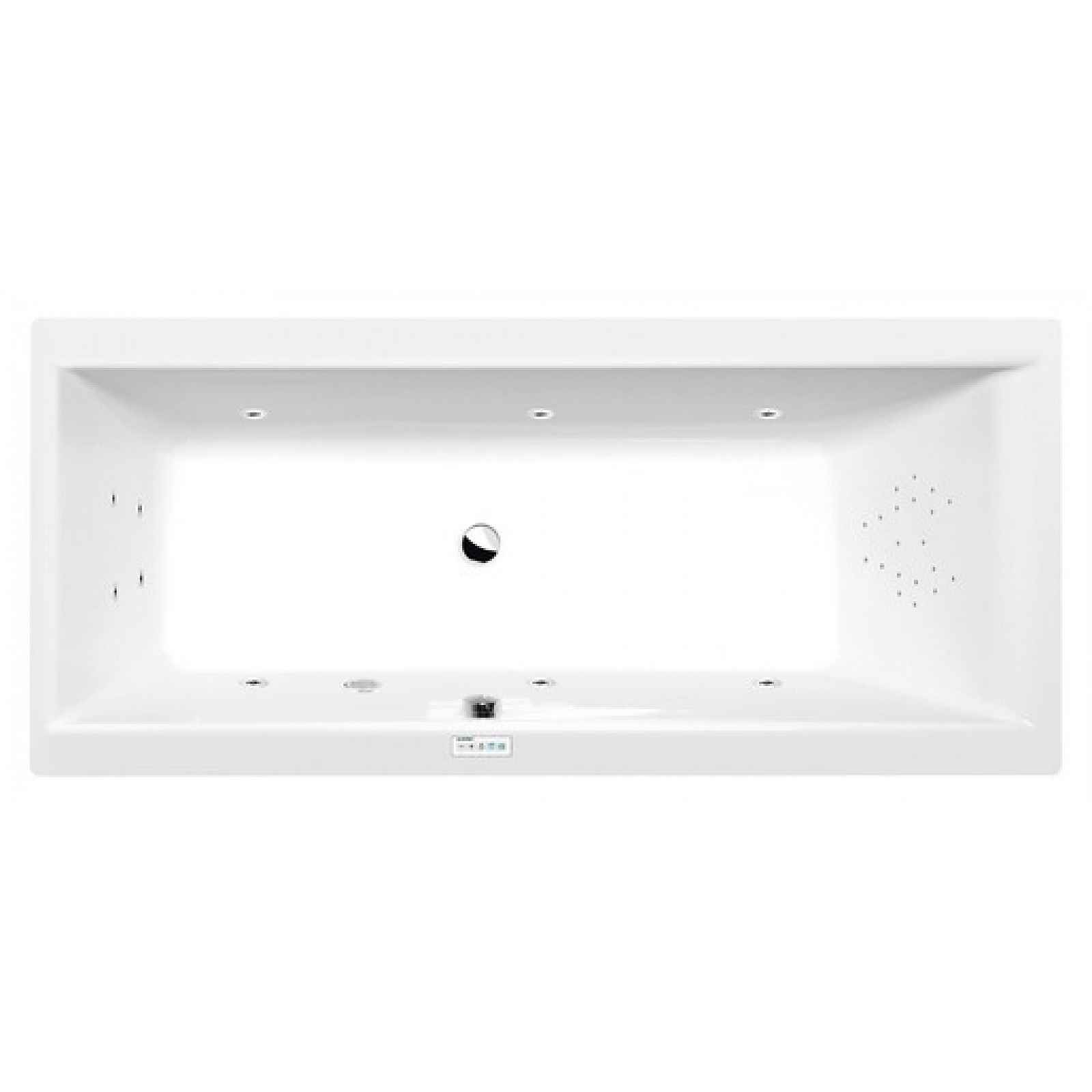 Masážní vana Polysan Cleo 180x80 cm Highline Hydro akrylát levá i pravá 95611.5010