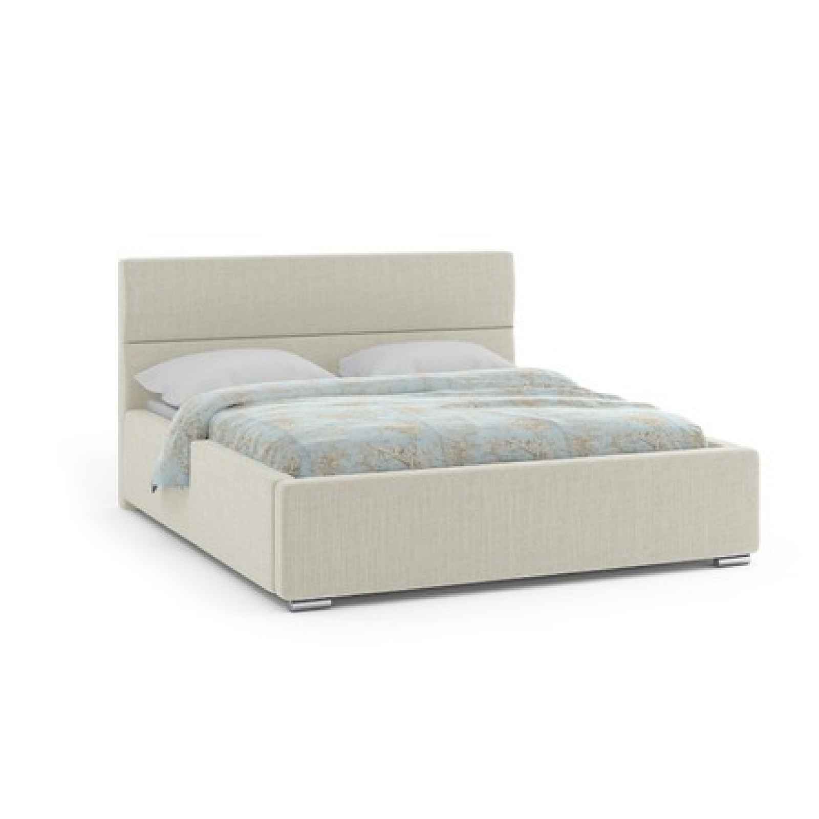 Čalouněná postel NEVADA 140x200 cm Krémová