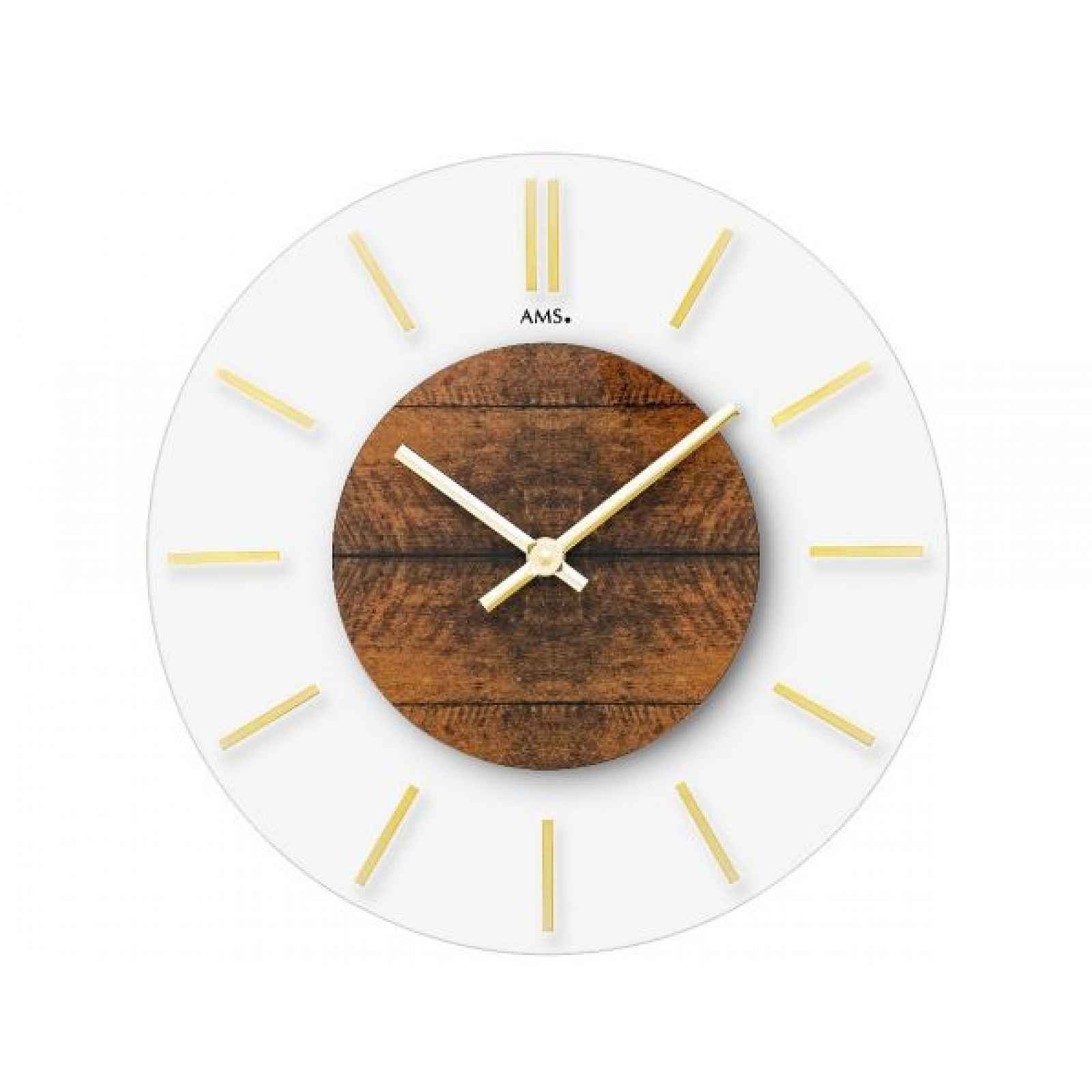Designové nástěnné hodiny 9661 AMS 30cm