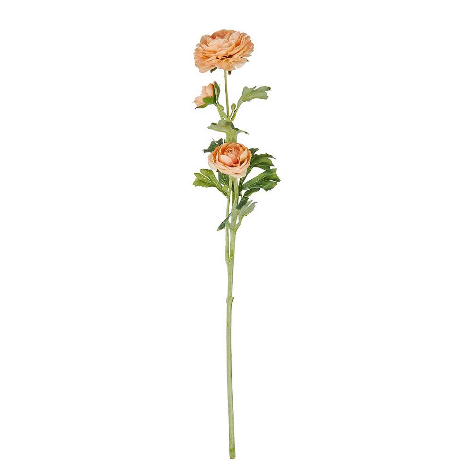 Butlers FLORISTA Pryskyřník 63 cm - oranžová