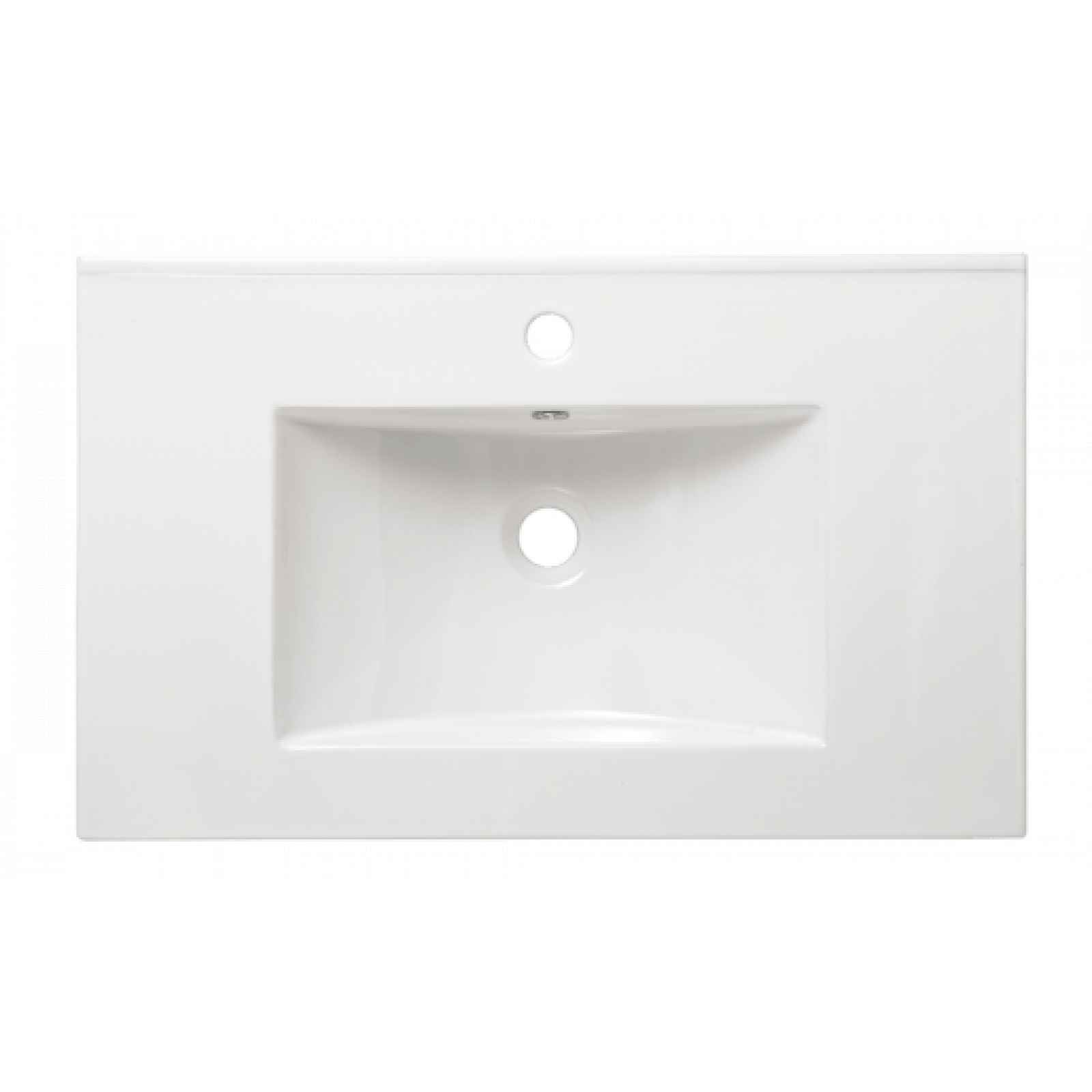 Nábytkové umyvadlo Naturel Modena 60x46 cm otvor pro baterii uprostřed M6046