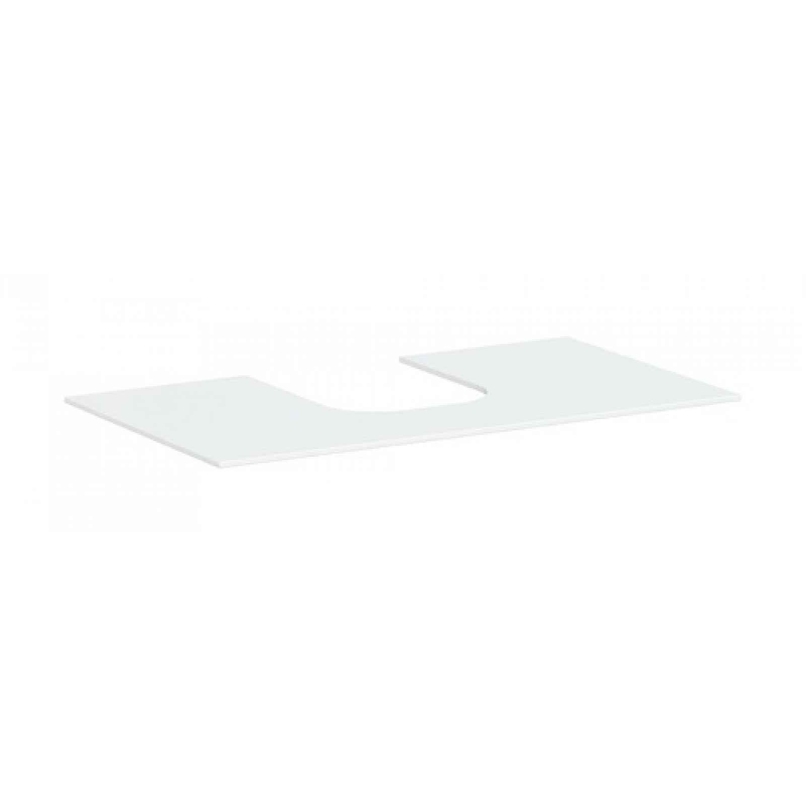 Deska pod umyvadlo Hansgrohe Xevolos E 98x1x55 cm bílá matná 54209700