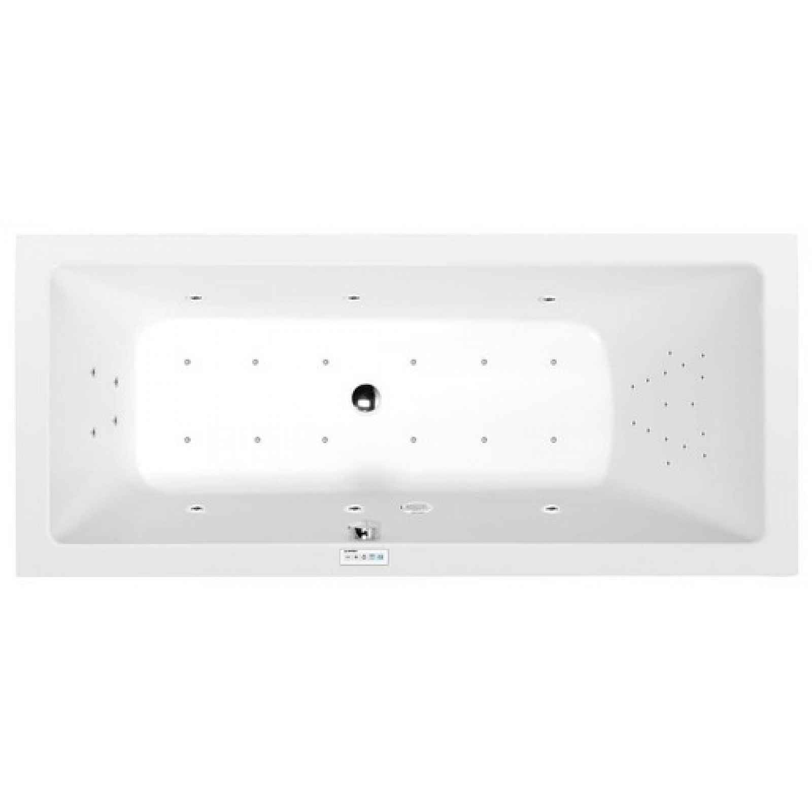 Masážní vana Polysan Mimoa 170x75 cm Highline Hydro-Air akrylát levá i pravá 71709.6010