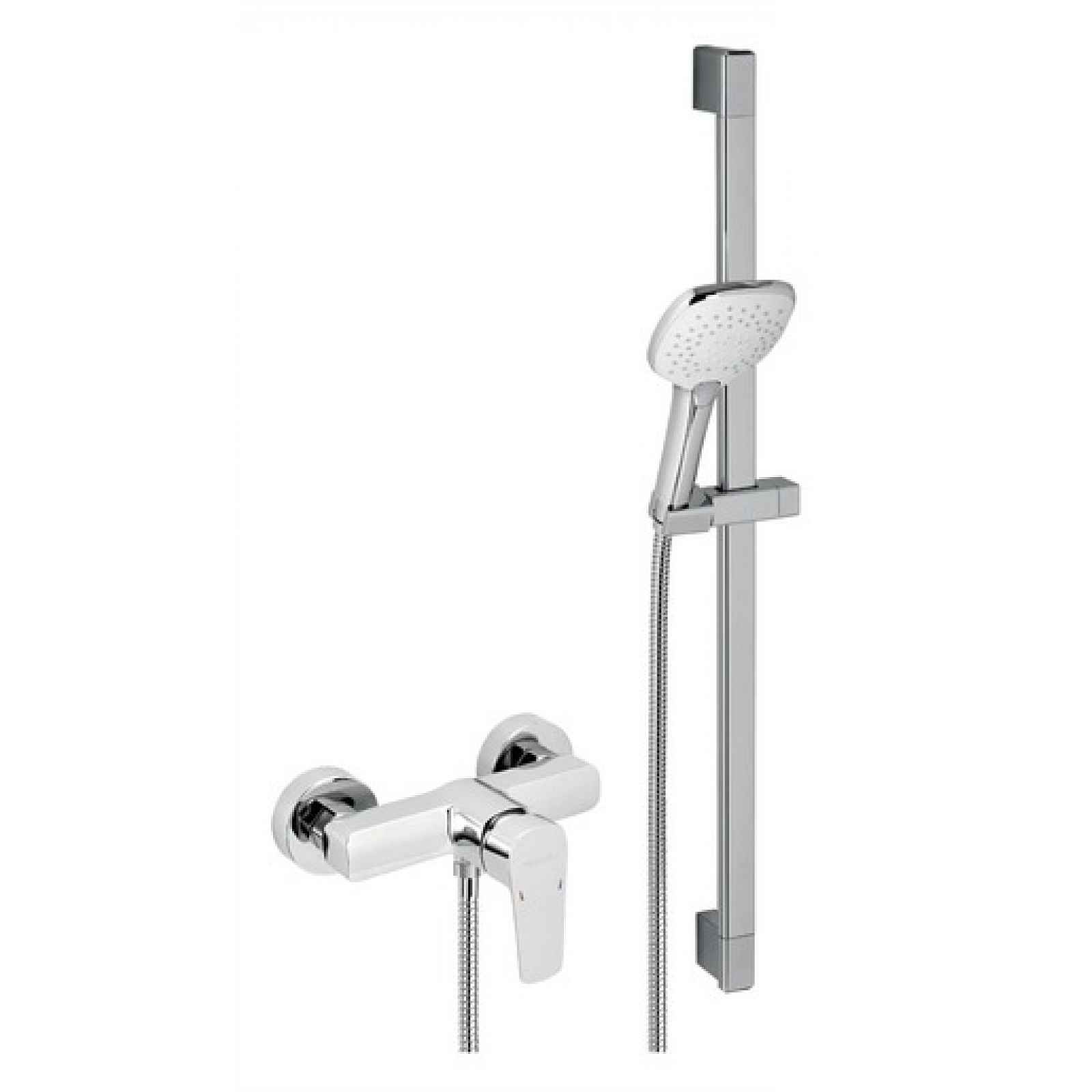 Sprchová baterie Novaservis Metalia 58 se sprchovým setem 150 mm chrom 58061KIT,0