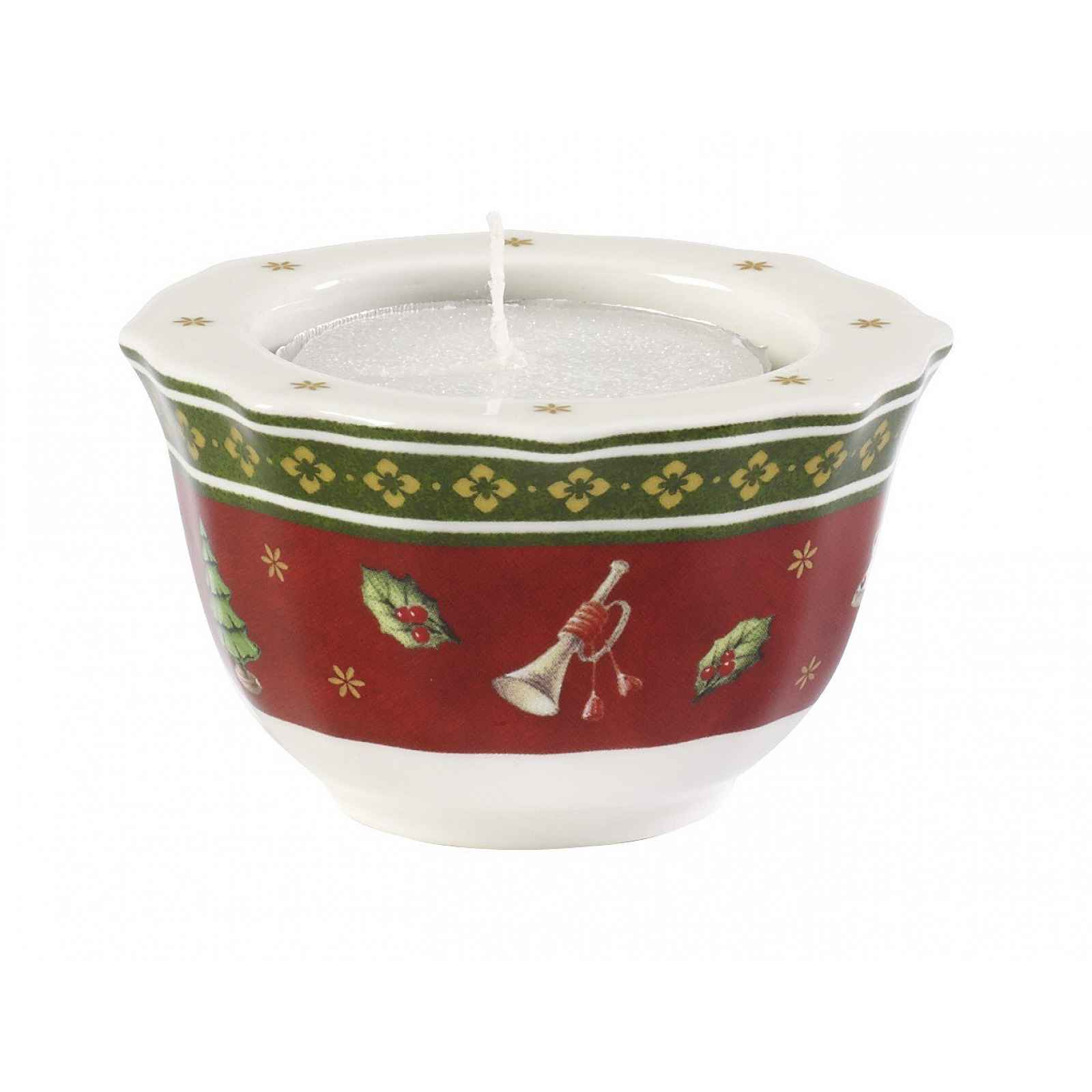 Villeroy & Boch Toy´s Delight svícen na čajovou svíčku, červený