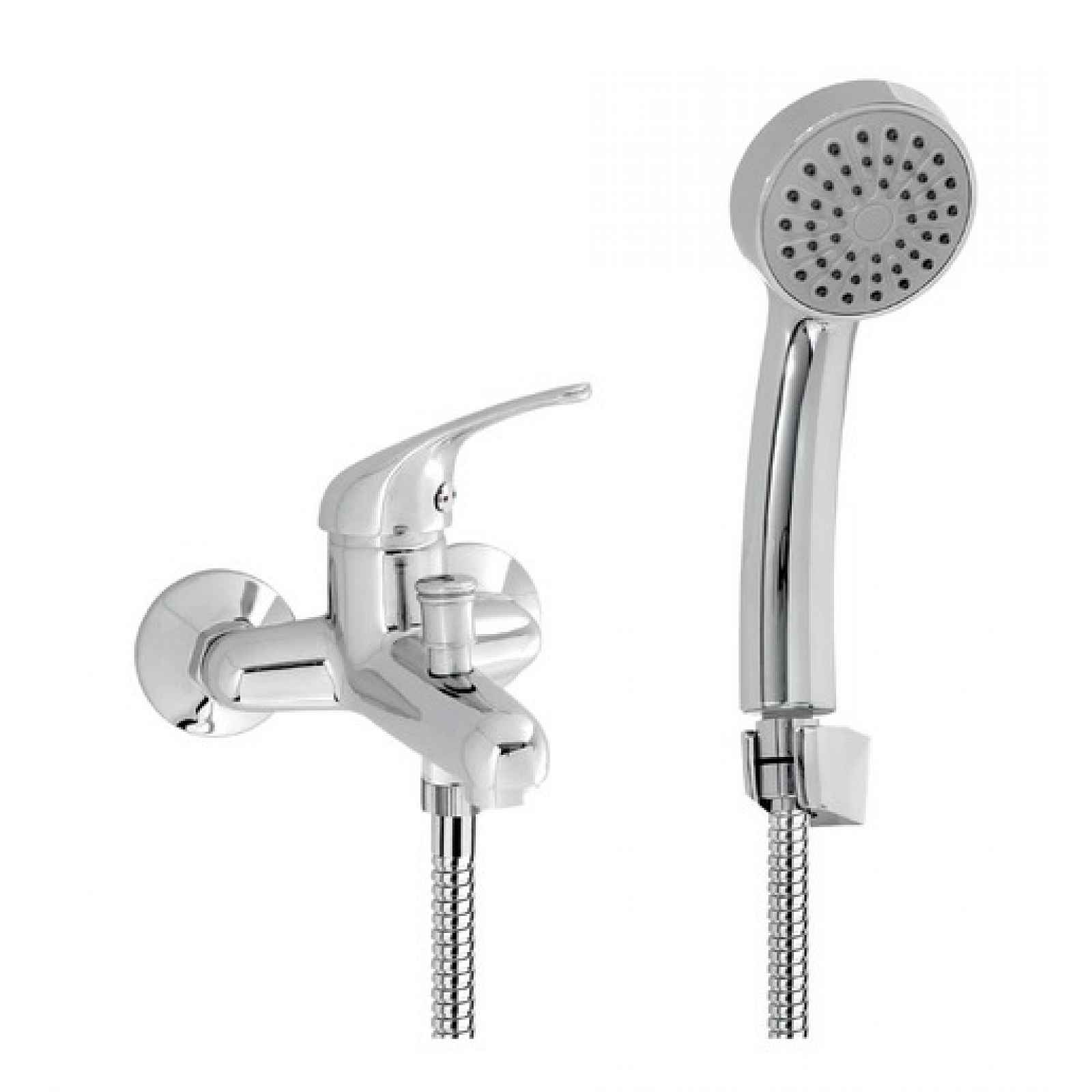 Vanová baterie Novaservis Titania Iris s vanovým setem 100 mm chrom 92024,0