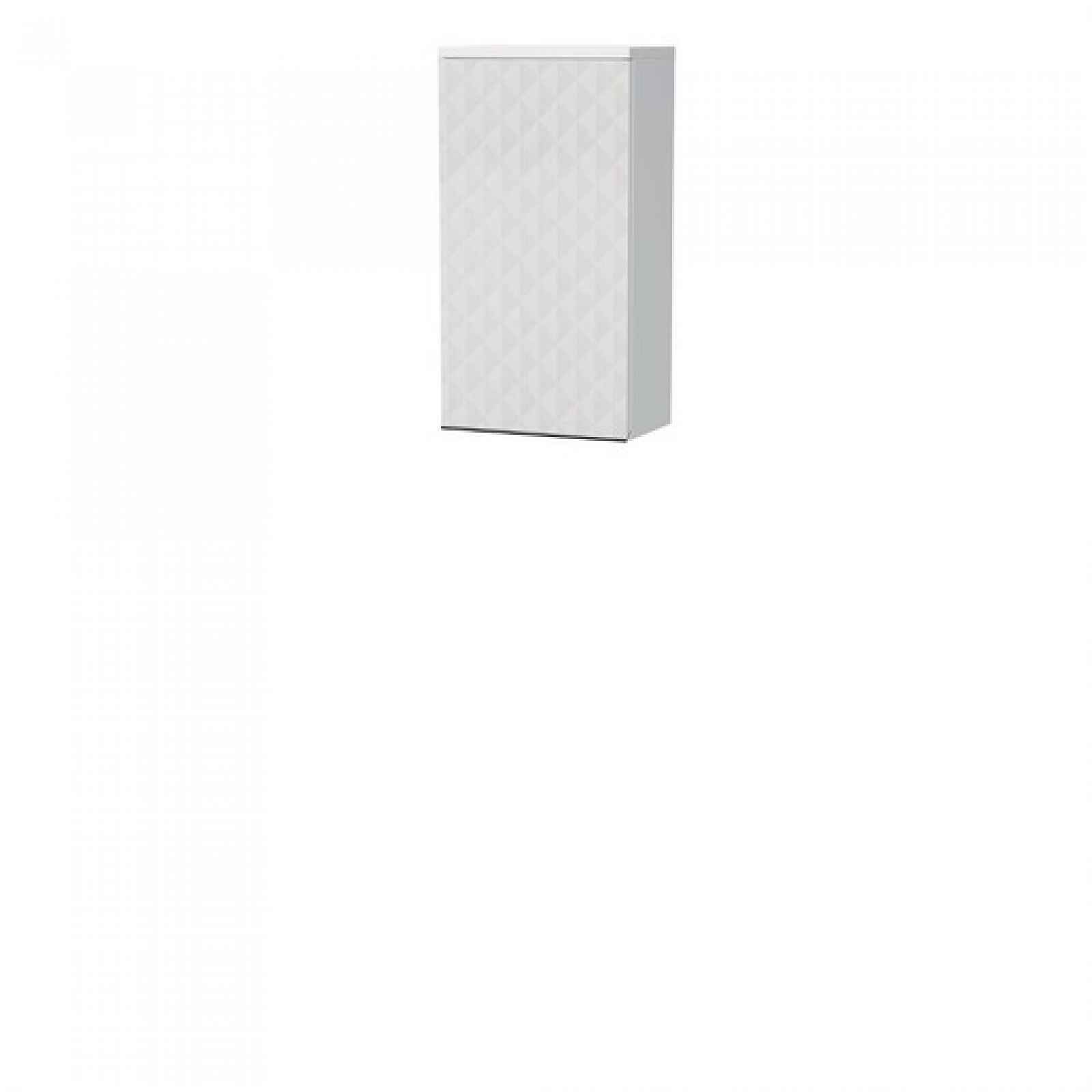 Koupelnová skříňka nízká SAT Cube Way 32,5x63x20 cm bílá mat CUBE3DH321DLBP