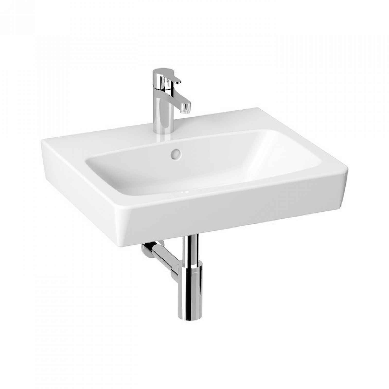 Nábytkové umyvadlo Jika Lyra Plus Viva 60x45 cm otvor pro baterii uprostřed H8103820001041