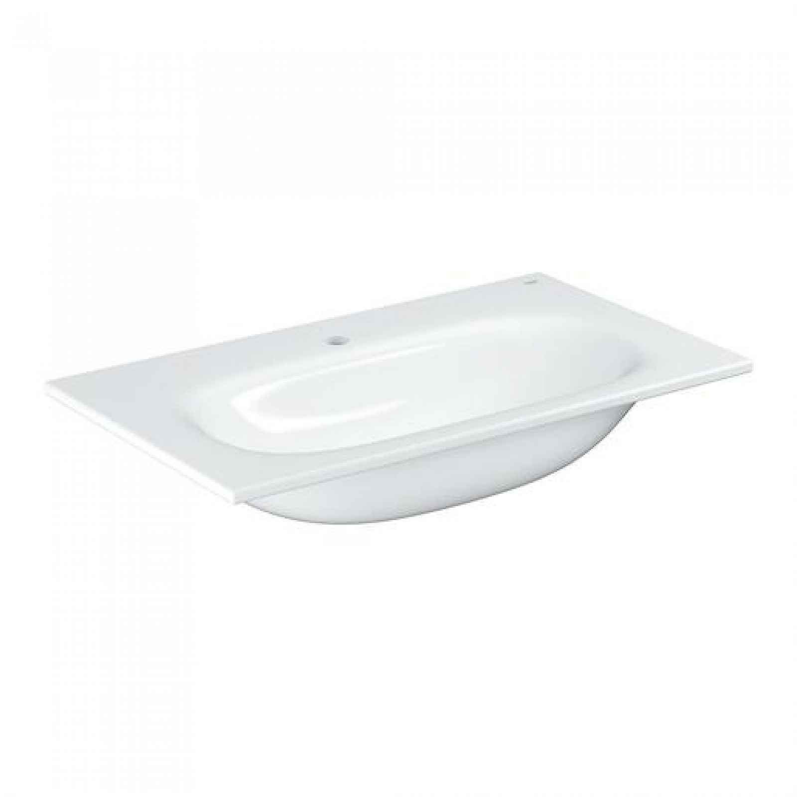 Umyvadlo Grohe Essence Ceramic 80x46 cm alpská bílá otvor pro baterii uprostřed 3956700H