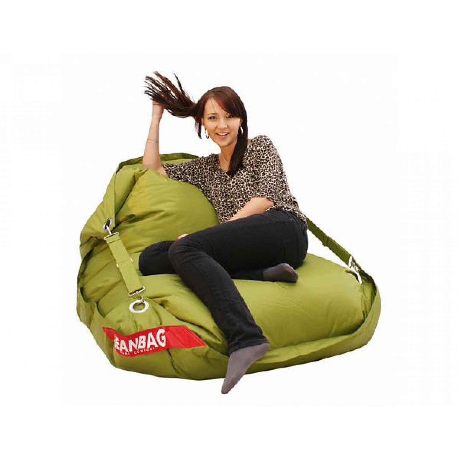 Sedací pytel BeanBag comfort-green frog