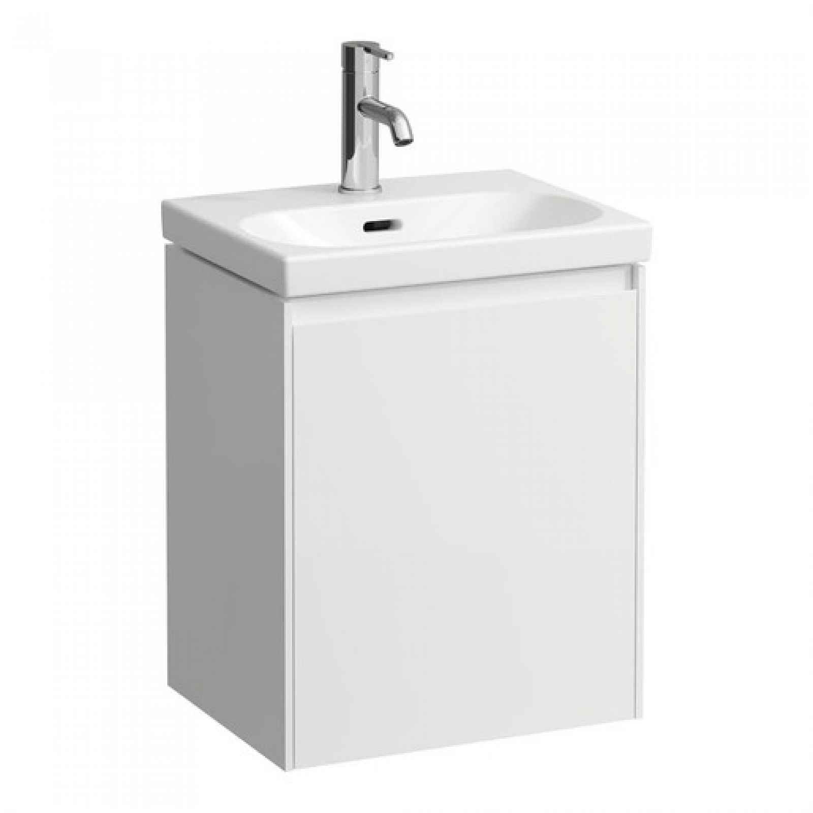 Koupelnová skříňka bez umyvadla Laufen Lua 43,7x51,5x339 cm bílá mat H4035011122601