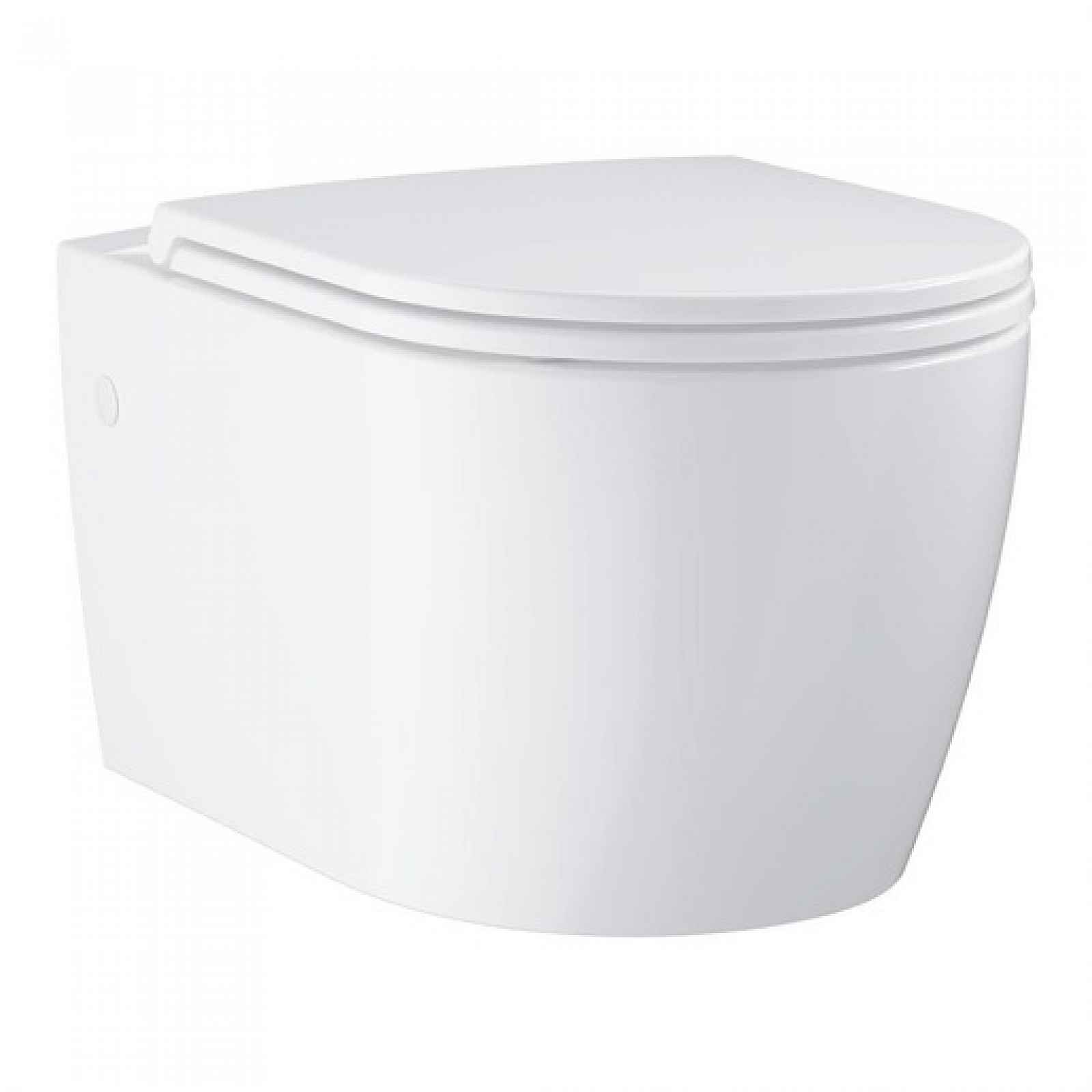 Wc s prkénkem softclose závěsné Grohe Start Round Ceramic alpská bílá 103848SH00